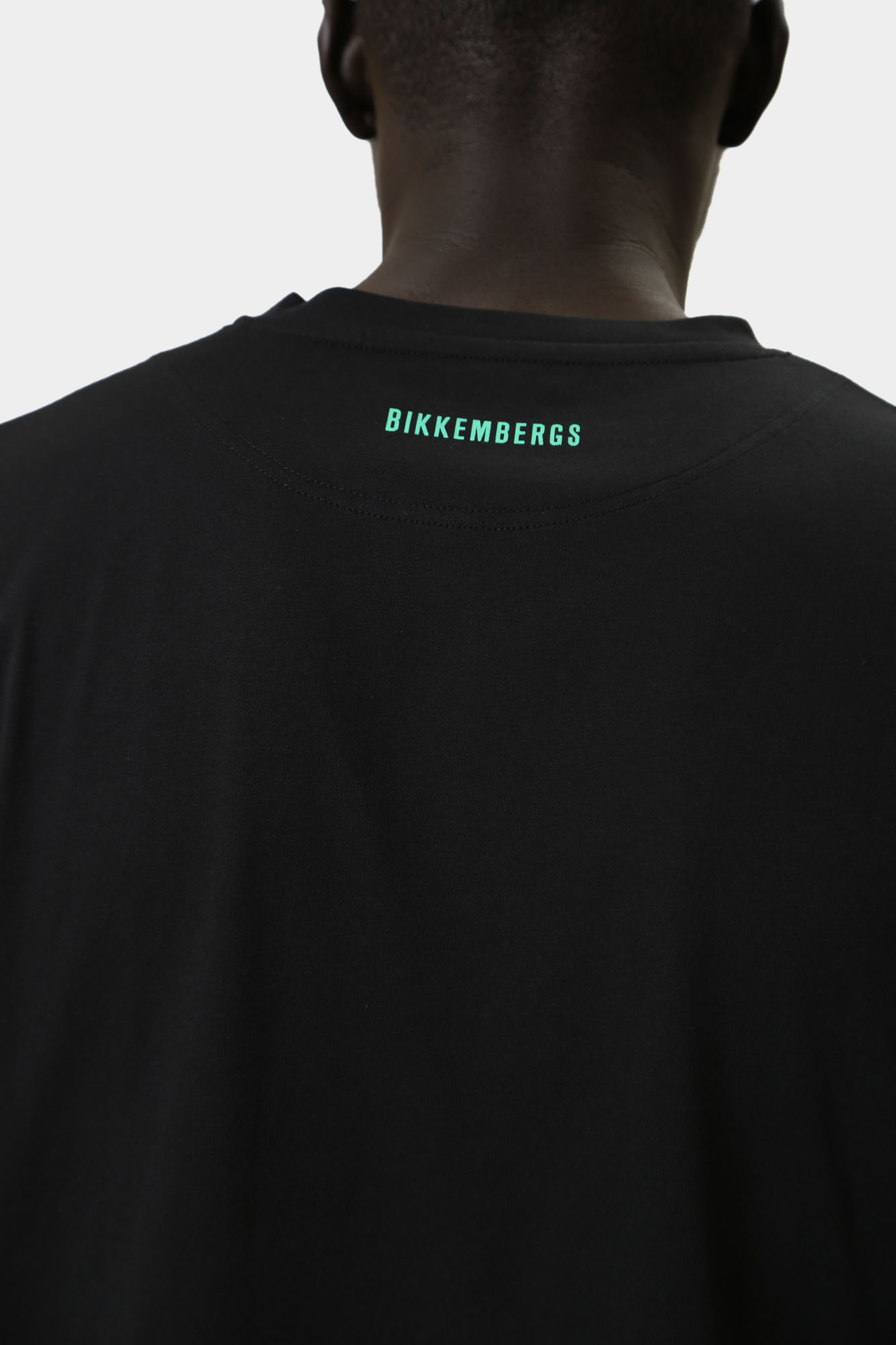 BMT0595 Футболка Bikkembergs Черный