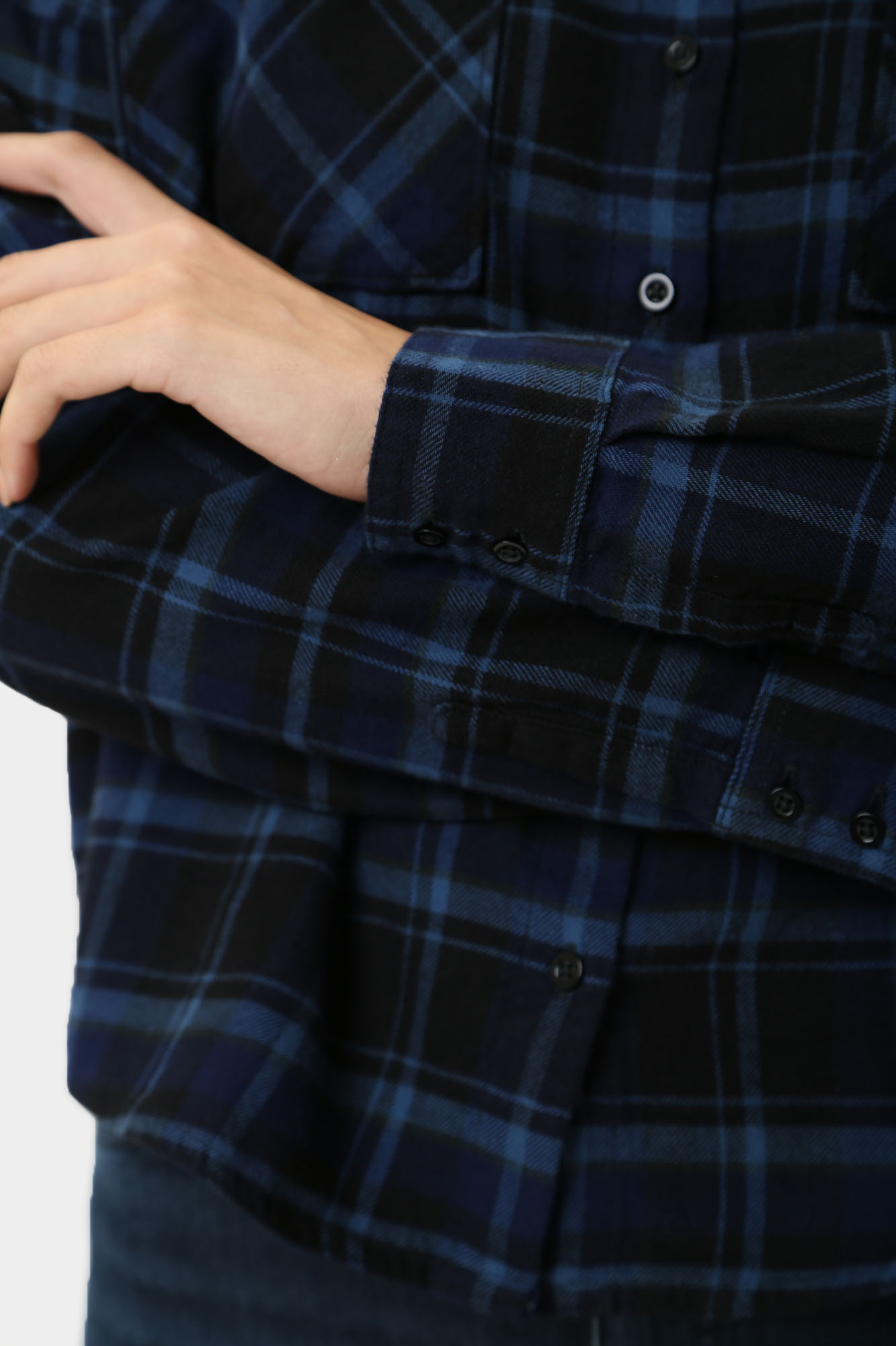 1015424 блузка с длинным рукавом mustang