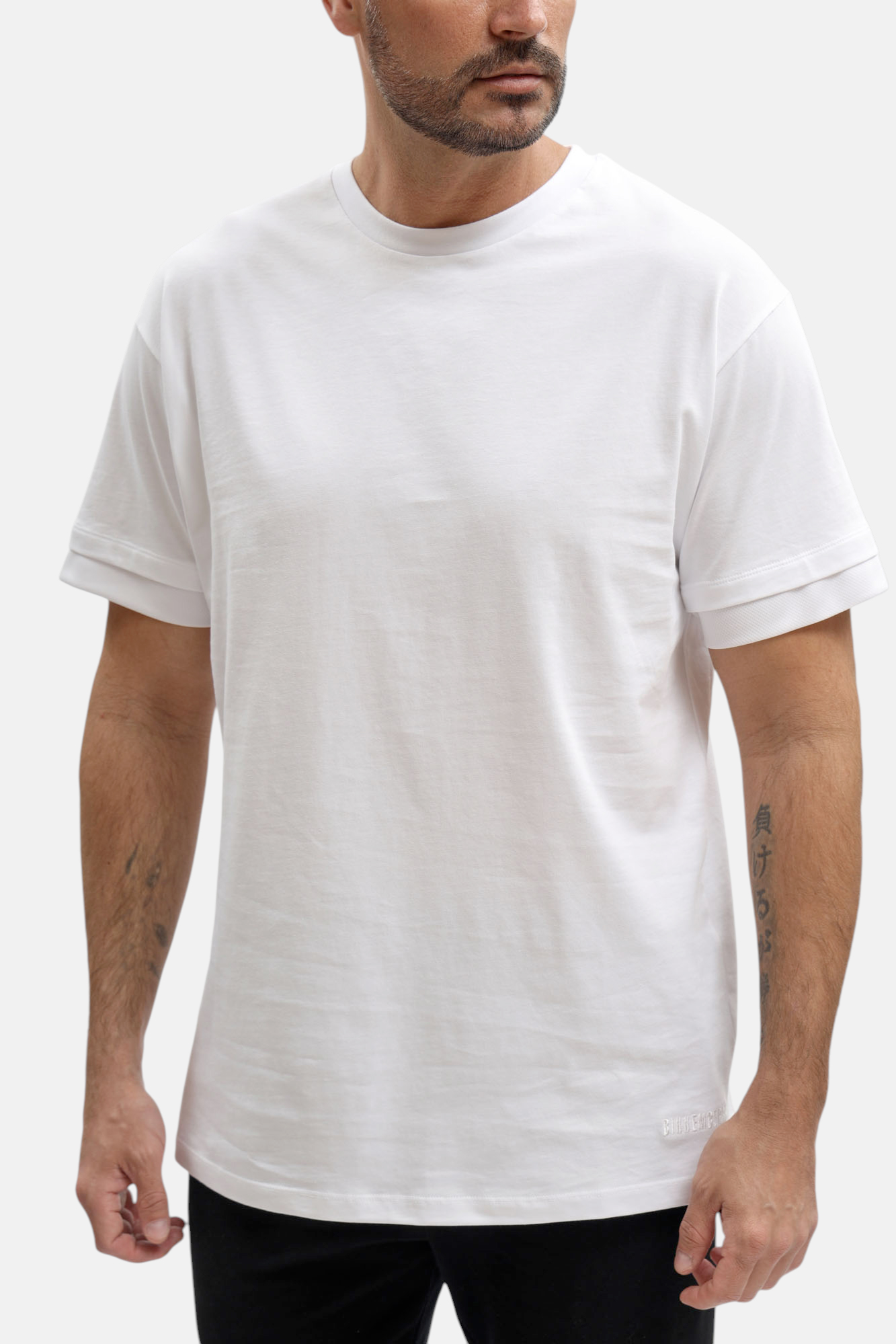 BMT1565 Футболка Bikkembergs Белый