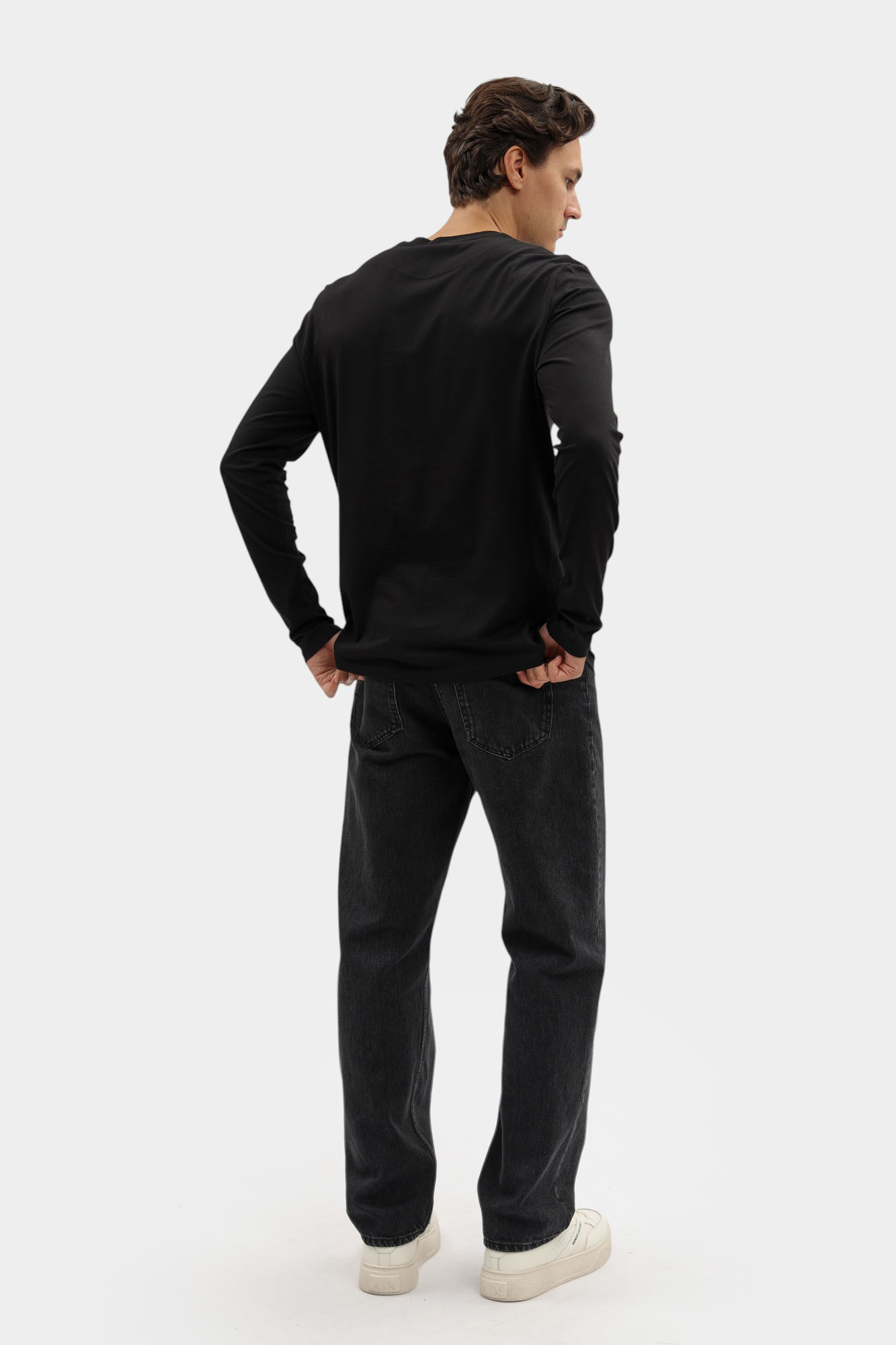 BMT1256 Лонгслив Bikkembergs Черный