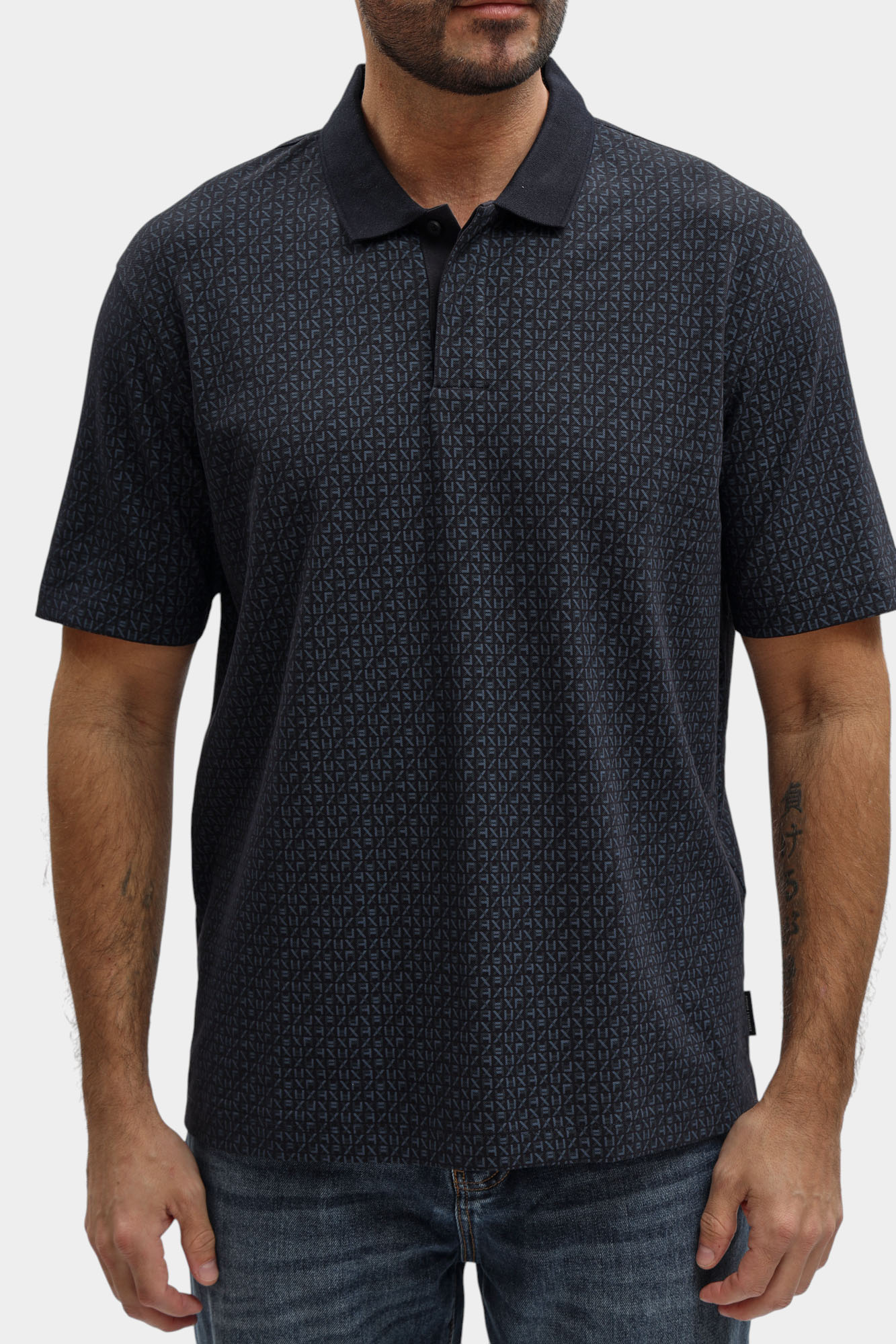 XM000736_AF10819 Поло Armani Exchange Синий