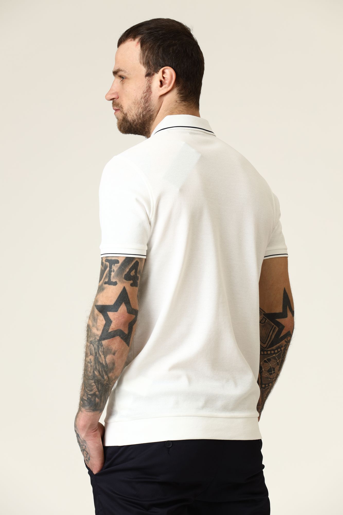 511216_745014 Поло Karl Lagerfeld Белый