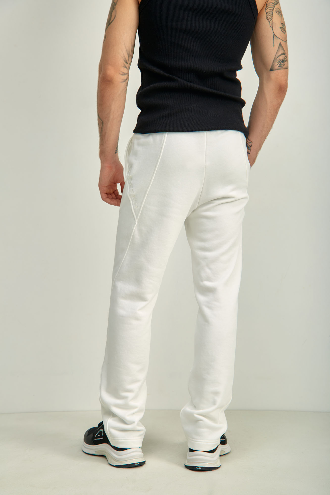 M-241-P-20-0086 Брюки спортивные The Hills Белый