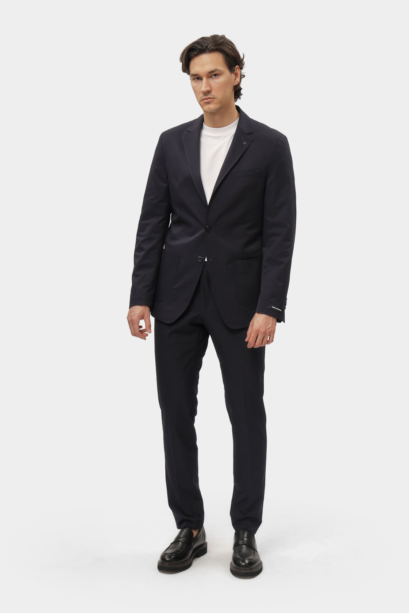 552026_255002 Брюки классические Karl Lagerfeld Синий