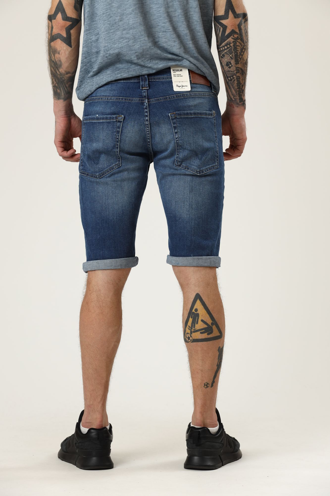 PM800074DH0 Шорты джинсовые Pepe Jeans Синий