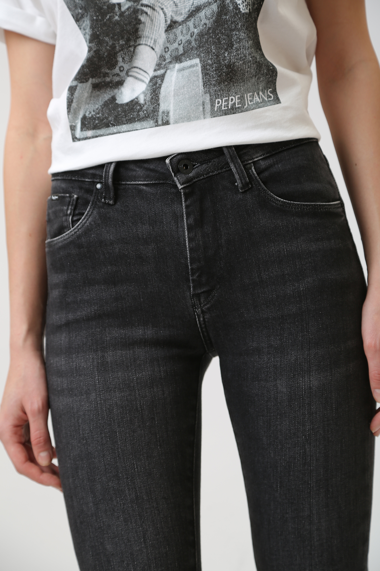 PL204584XW1 джинсы skinny jeans hw  pepe jeans 