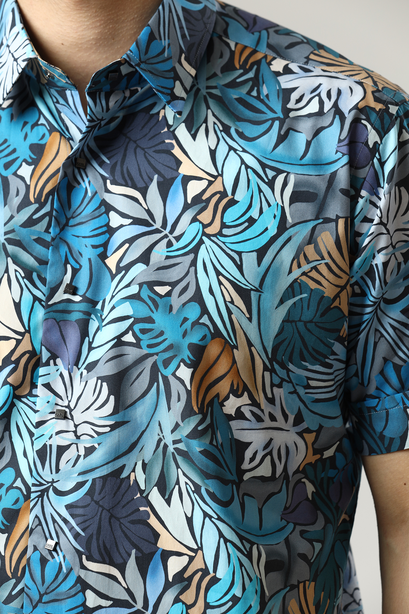 521604_605500 Сорочка Karl Lagerfeld Голубой