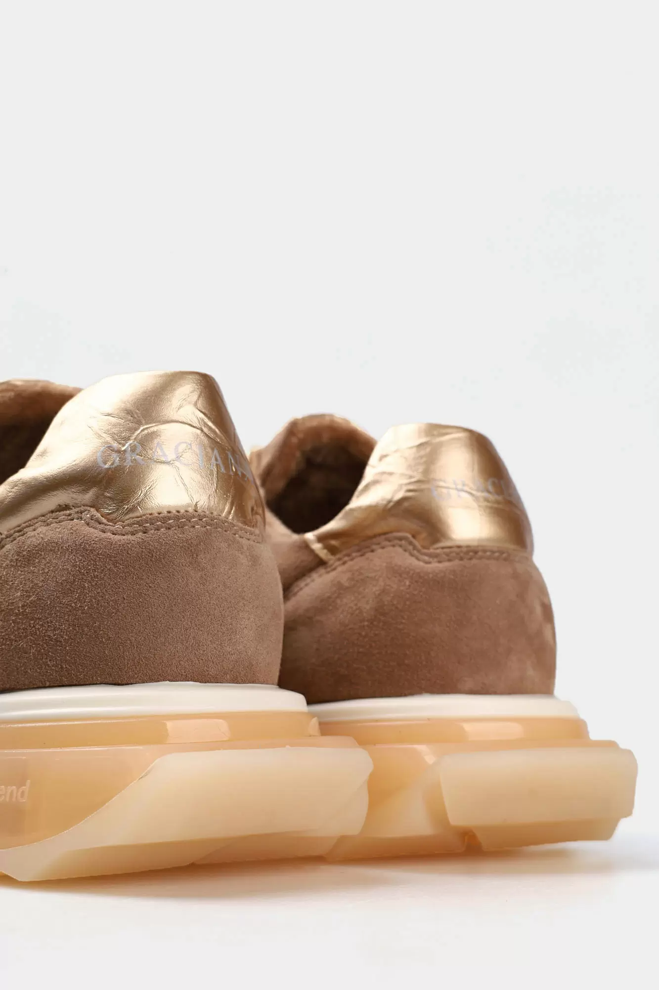 QS572-F20 Кроссовки Graciana Бежевый