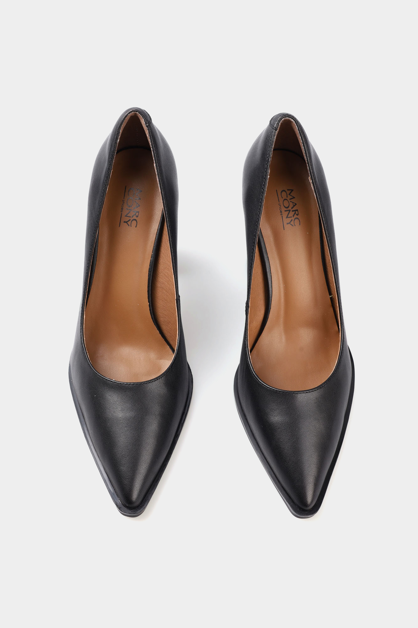 MC19773-WL/8 нат.кожа Туфли лодочки жен кожа чер. Туфли Marc Cony Черный