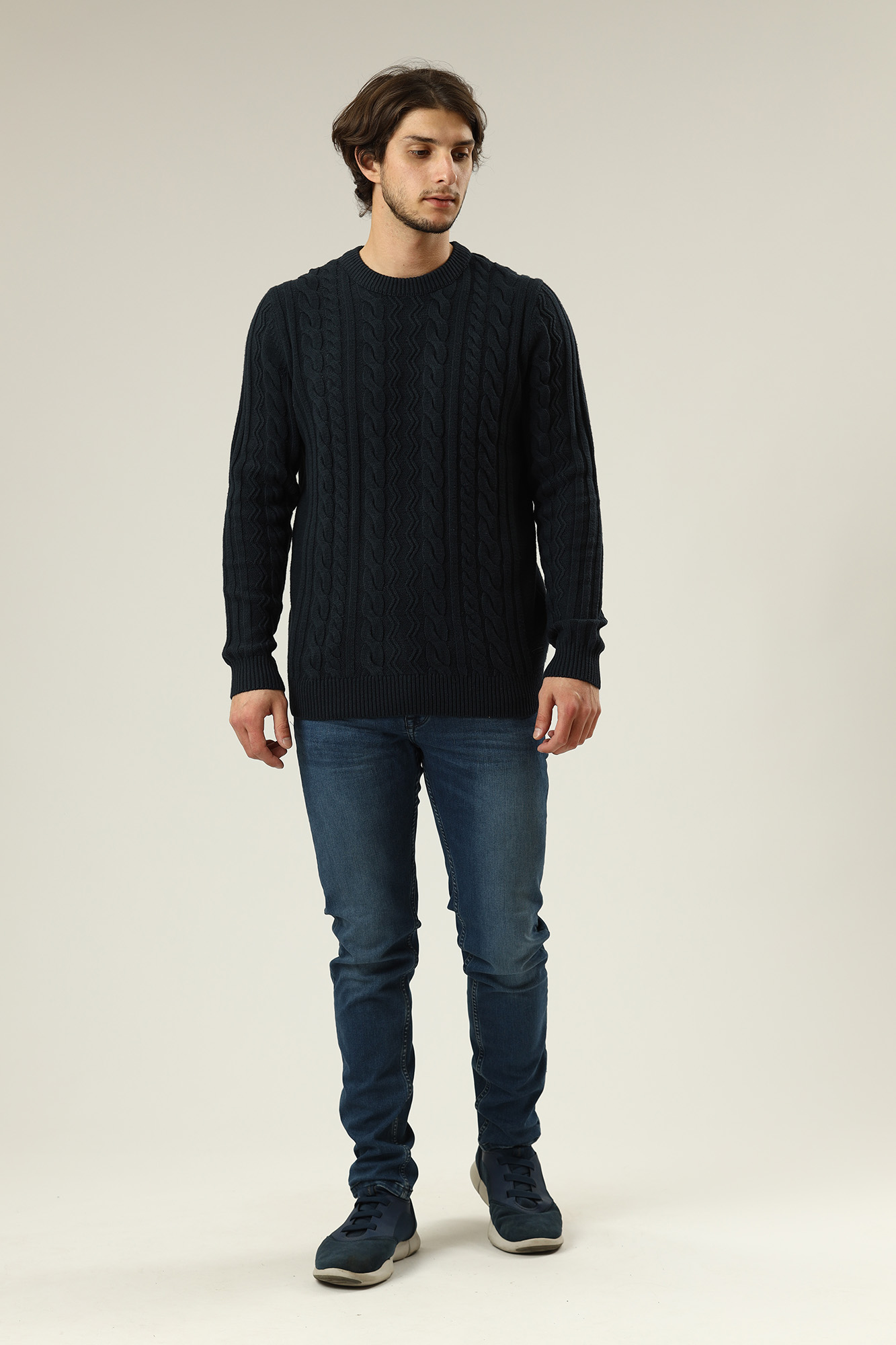 1011595 Свитер Mustang Синий