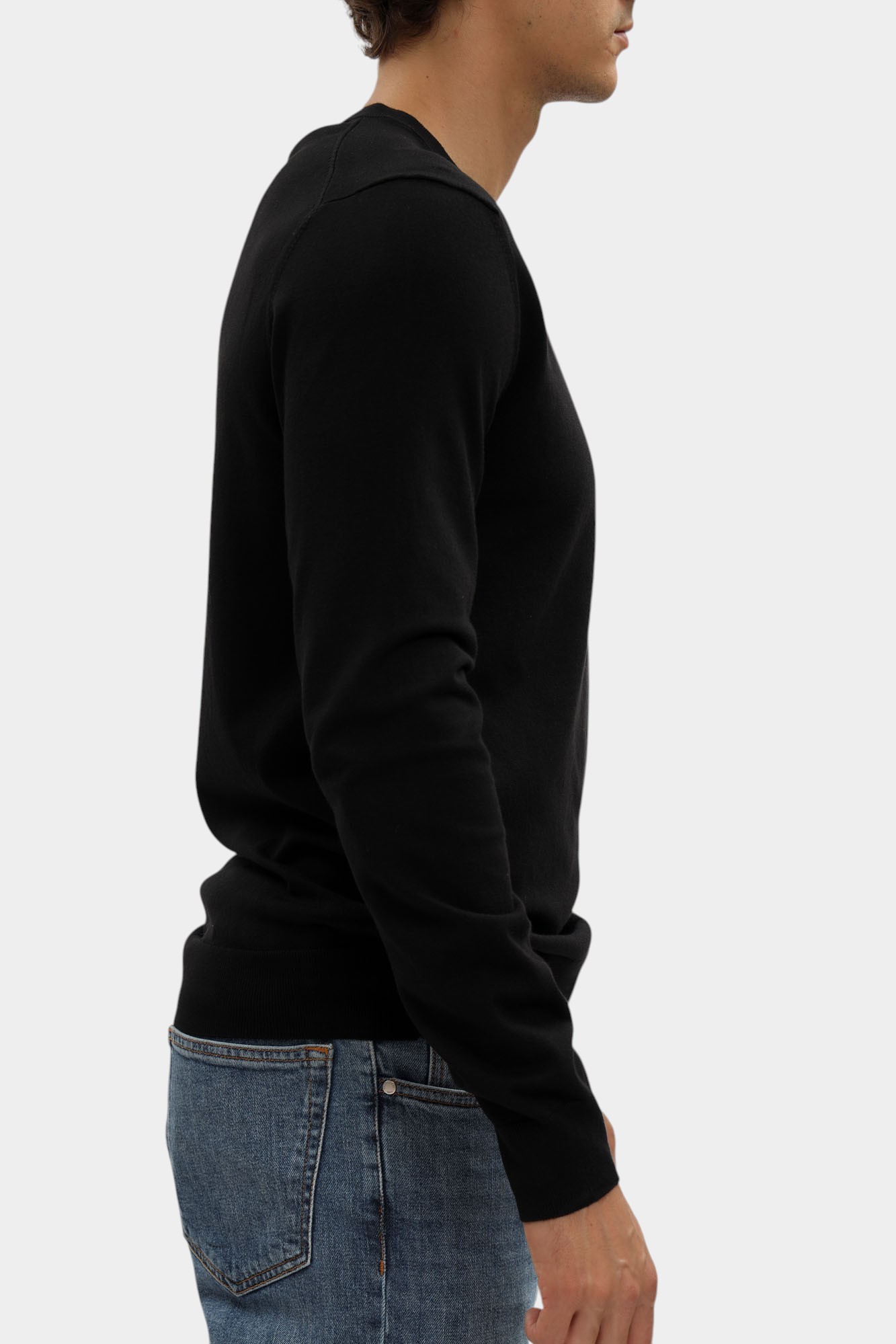 M0168000018N-MK601K01-48SM Джемпер Trussardi Черный