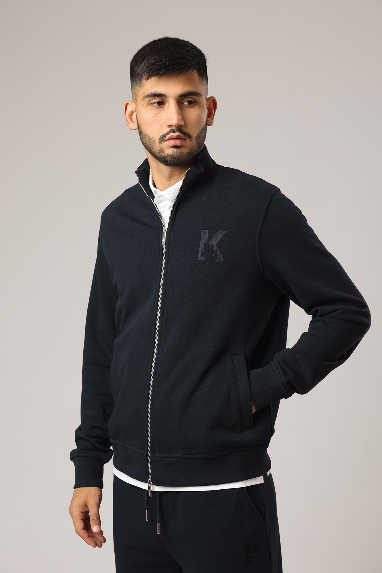 500900_705891 Тректоп Karl Lagerfeld Синий