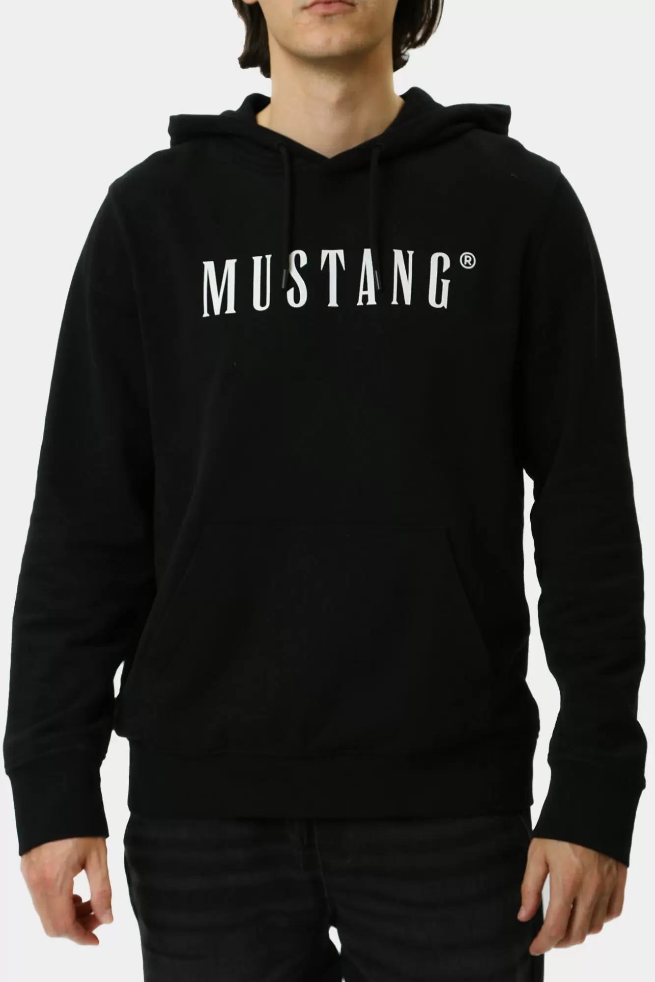 1014687 Худи Mustang Черный