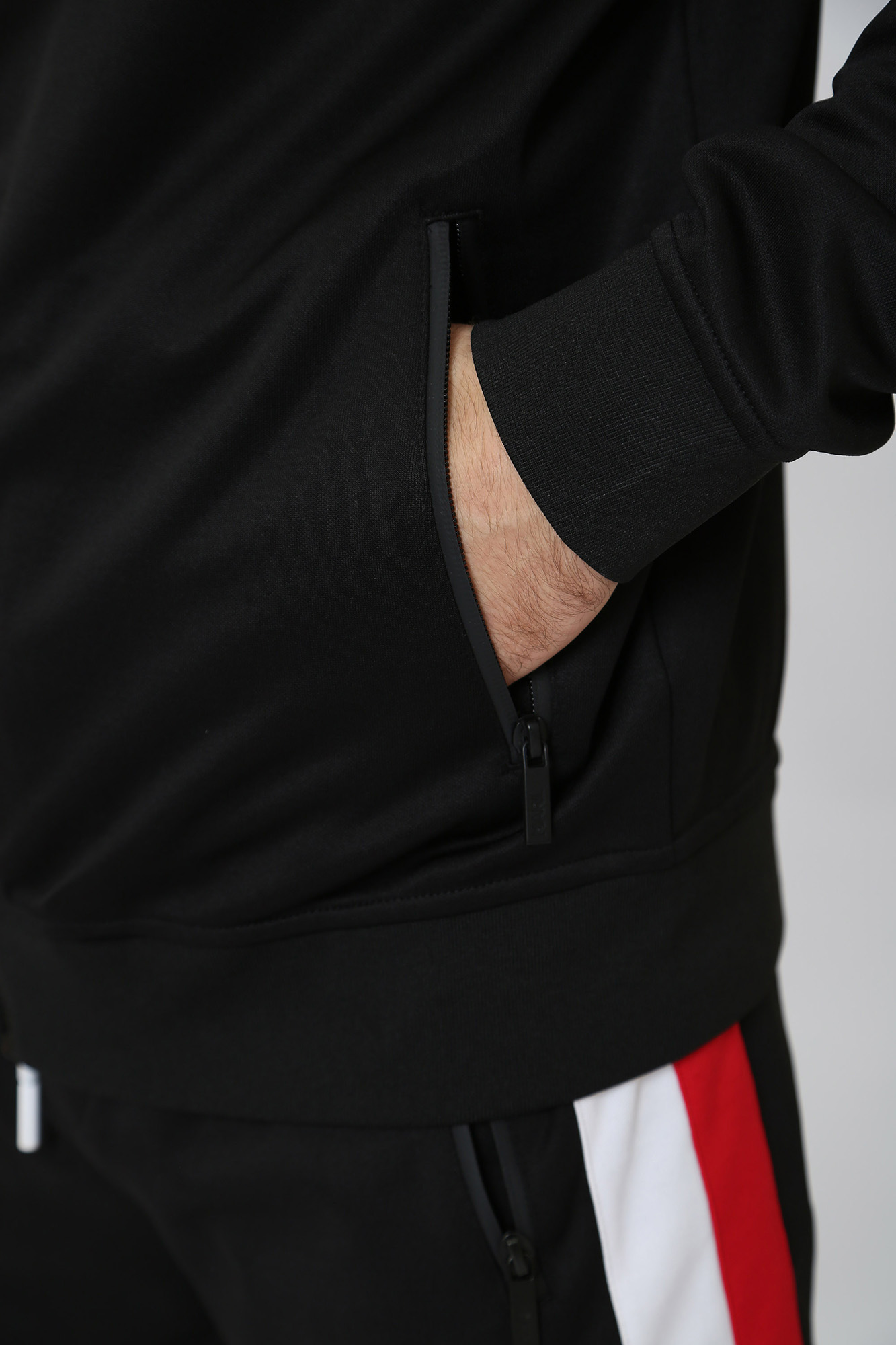 532905_705430 Толстовка с капюшоном Karl Lagerfeld Черный