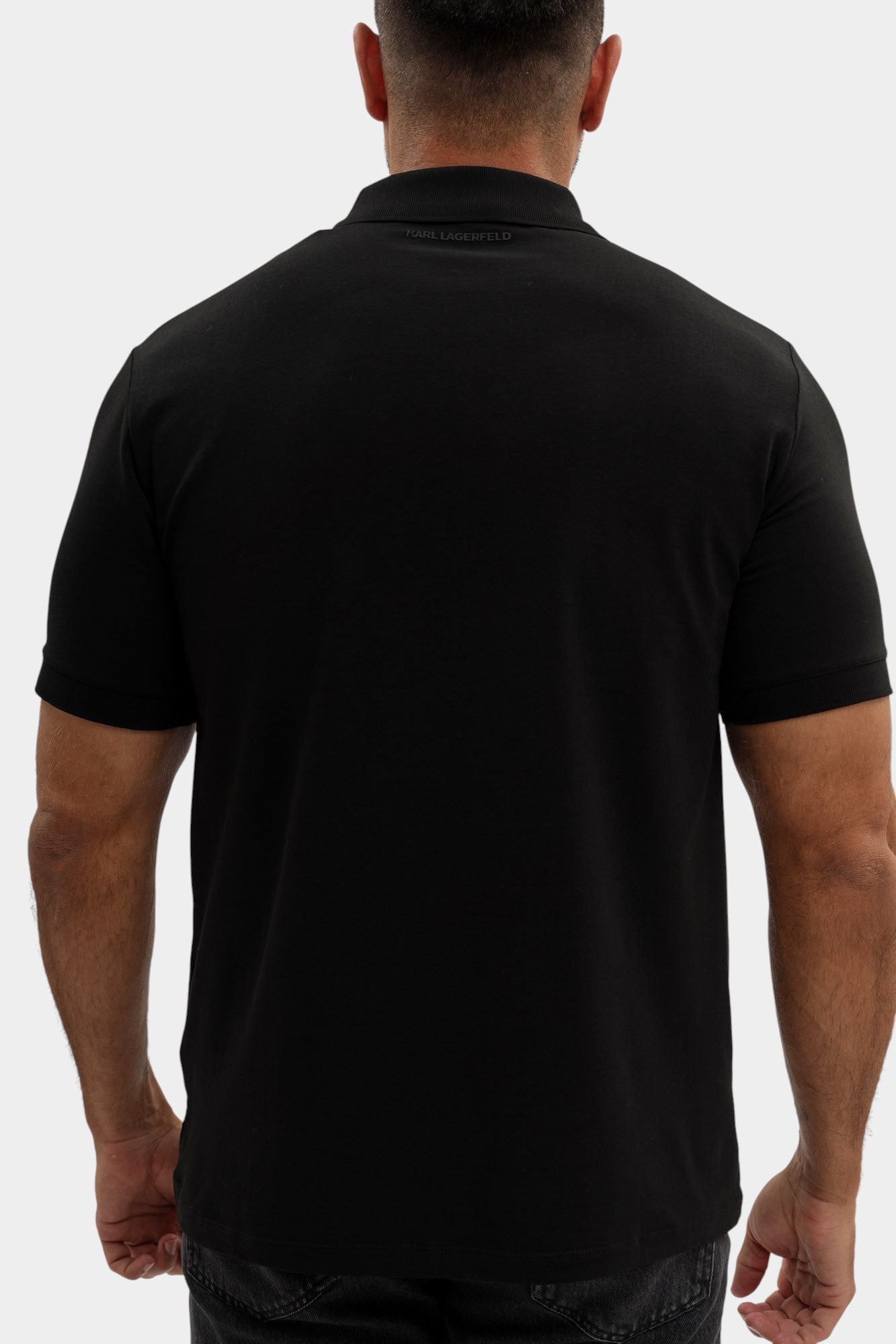 554235_745020 Поло Karl Lagerfeld Черный