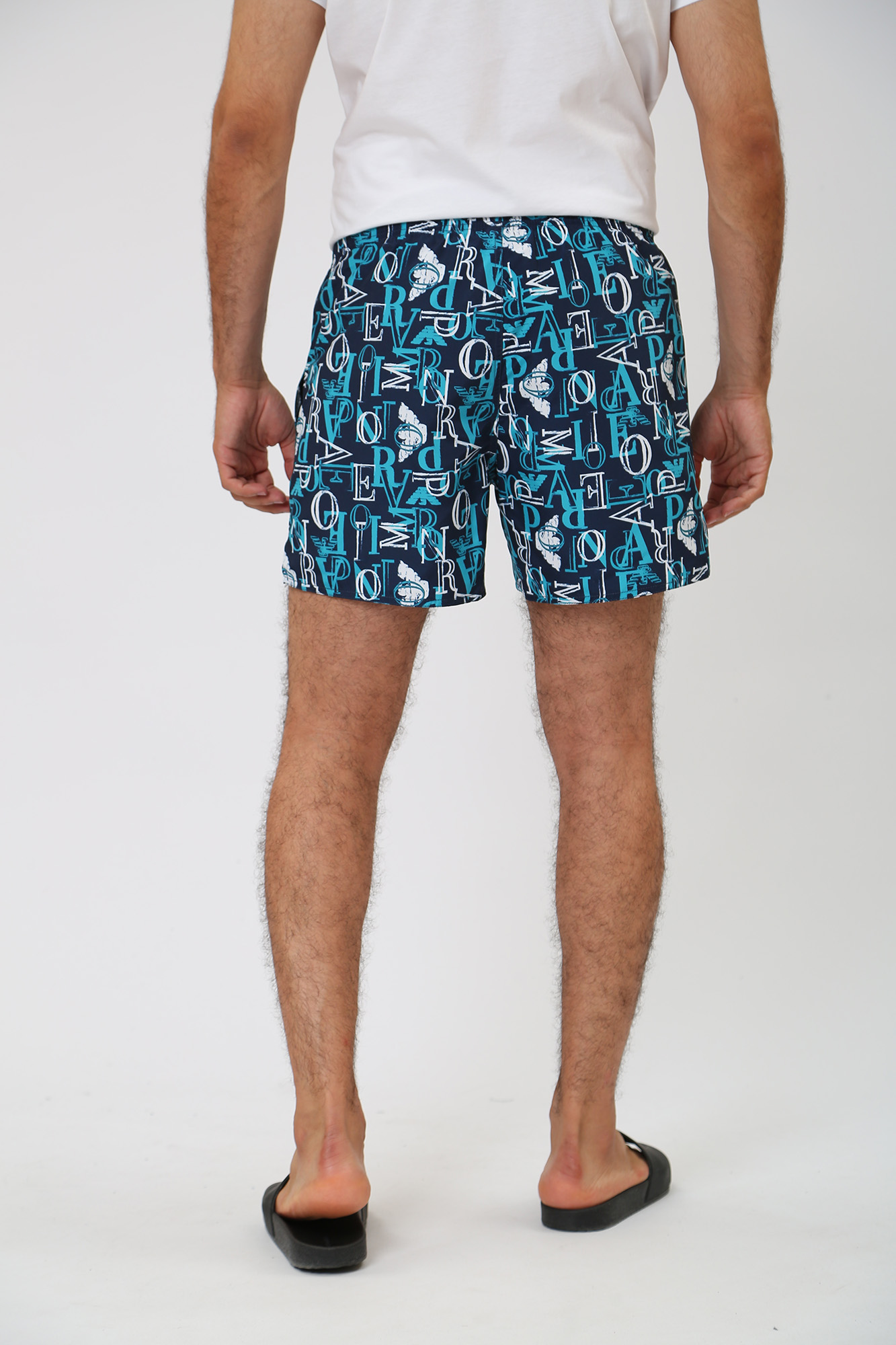 211740_3R445 Шорты плавательные  Emporio Armani Синий