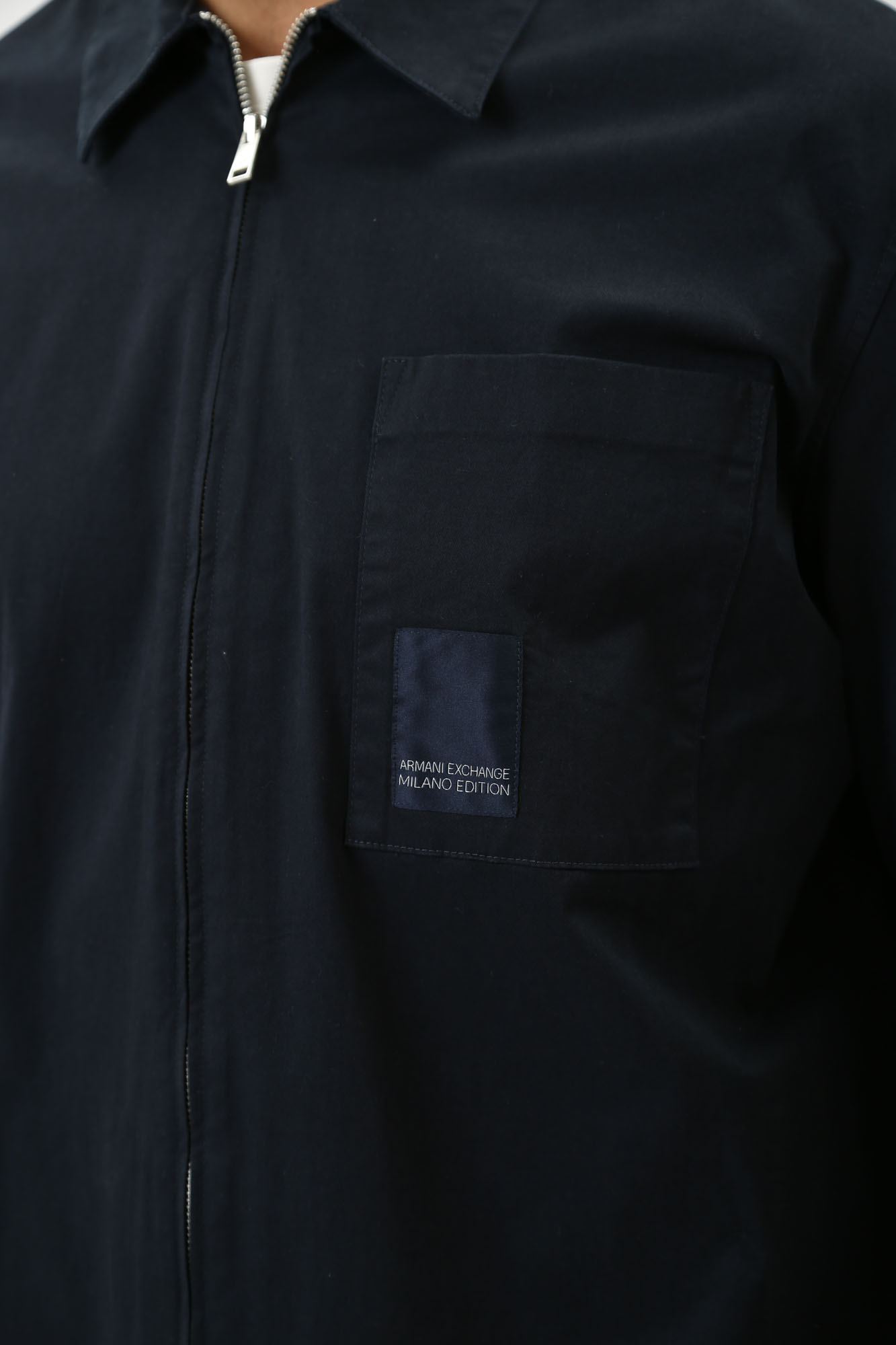 3DZC06_ZN3TZ Рубашка с длинным рукавом Armani Exchange Синий