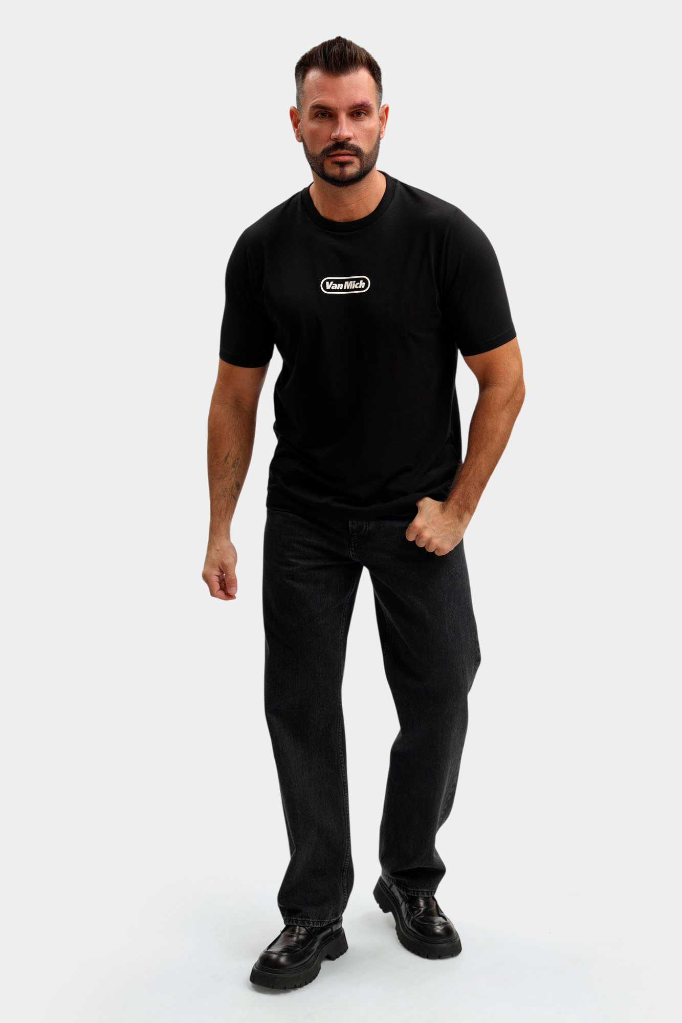 VM-ERK-33-604 Футболка Van Mich Черный