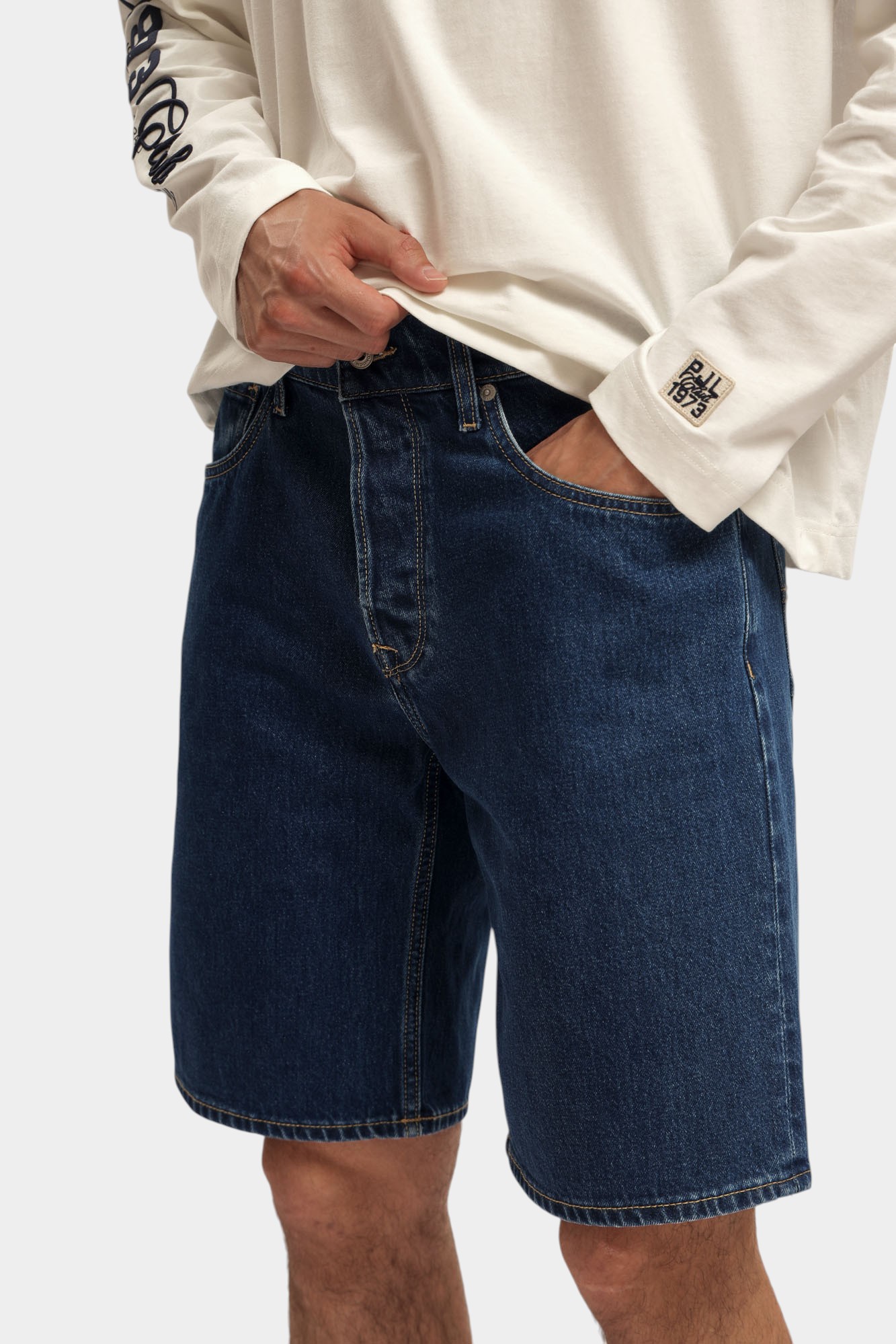 PM801176 Шорты джинсовые Pepe Jeans Синий