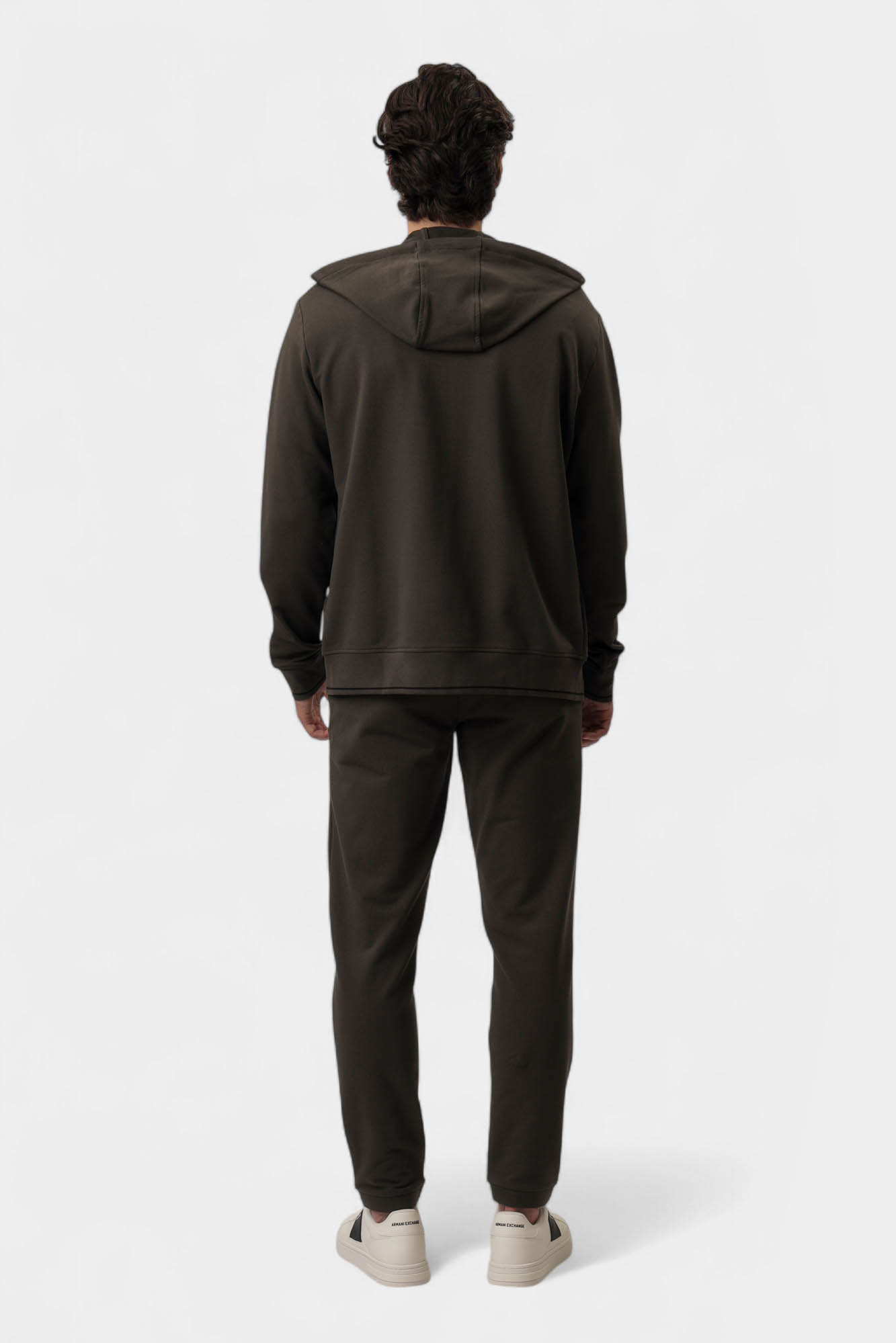 8NZM82_ZJH3Z_U81 Толстовка Armani Exchange Коричневый