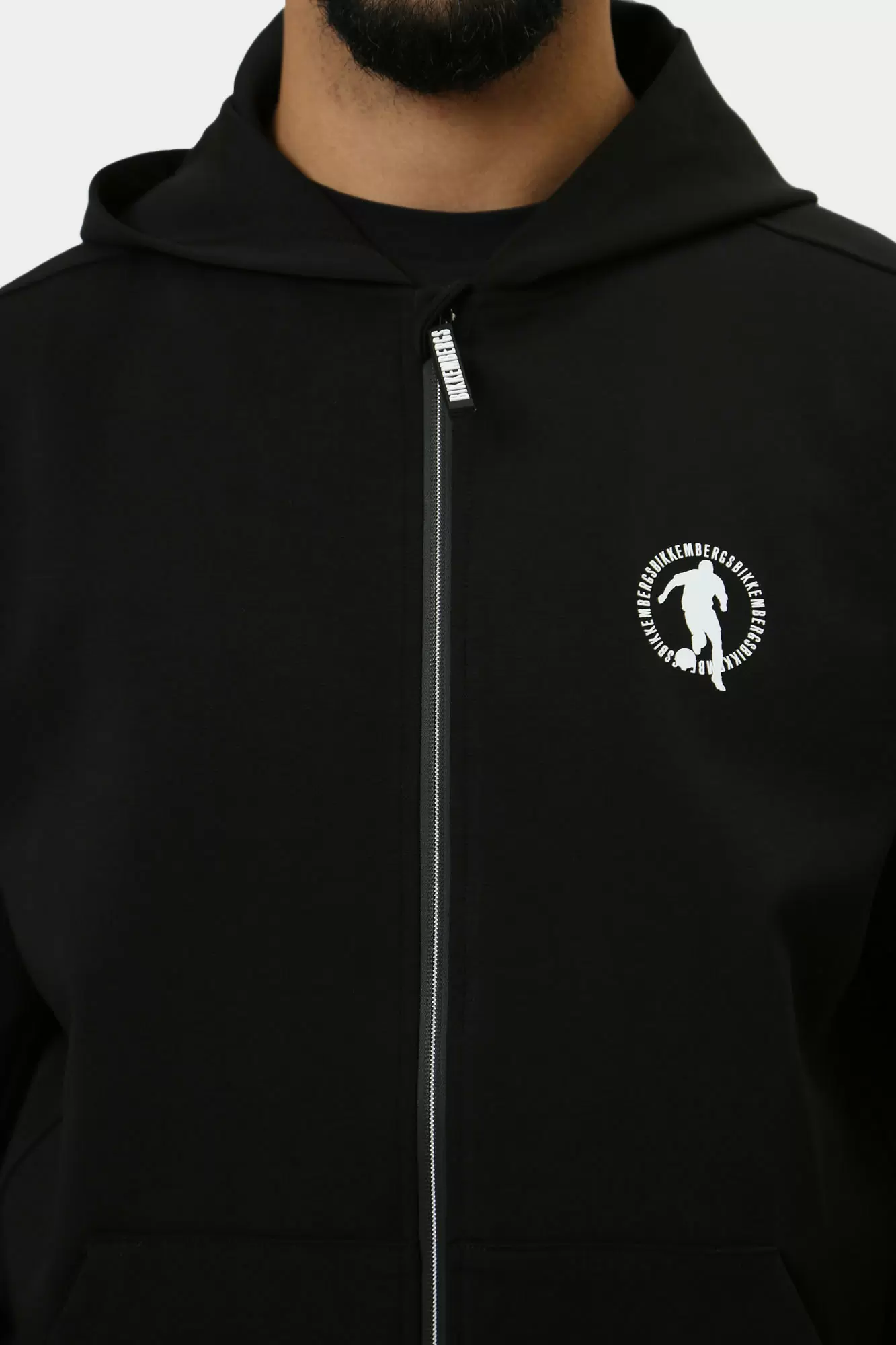 PBMF0436 Толстовка с капюшоном Bikkembergs Черный