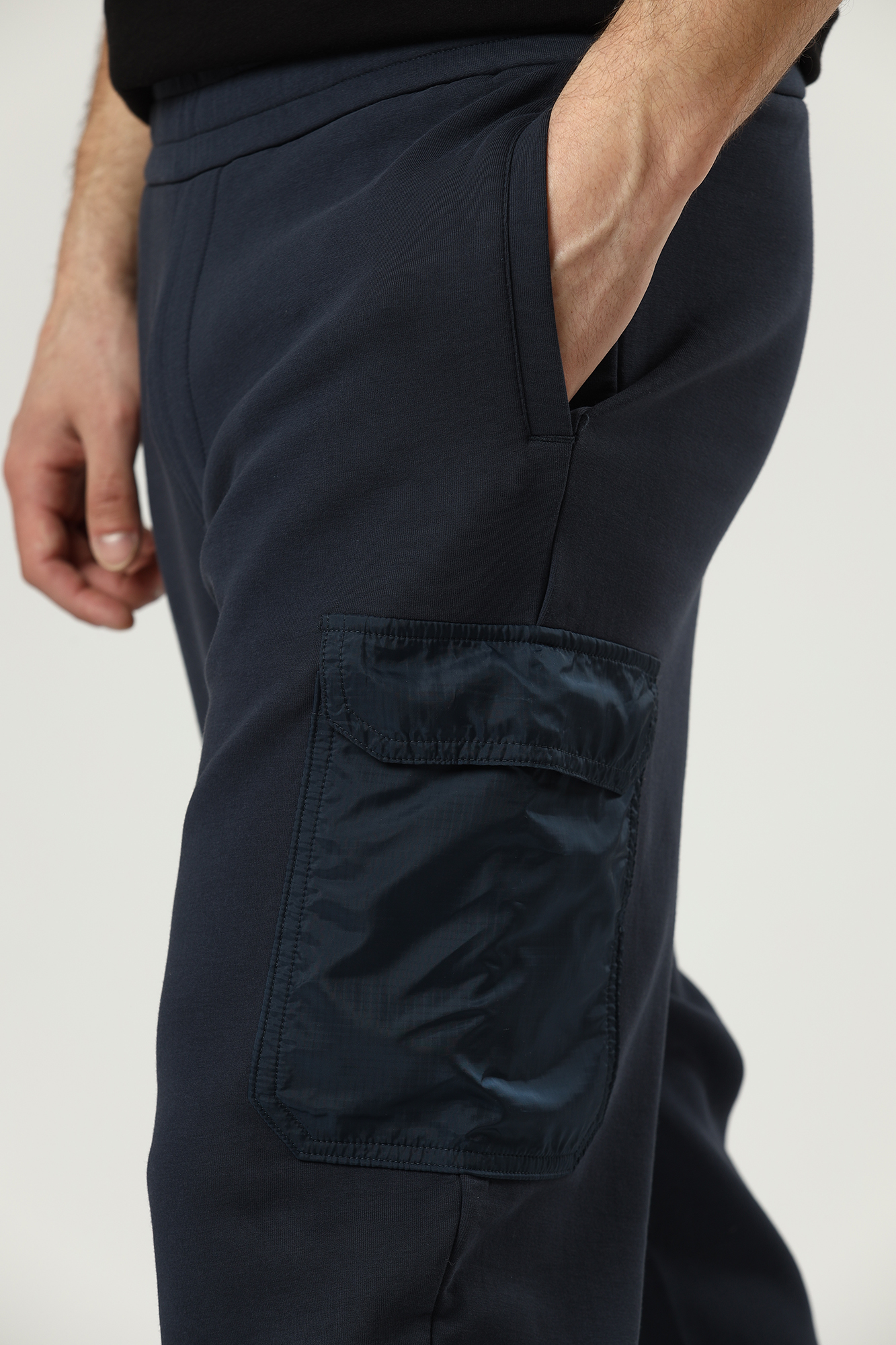 3LZPFA_ZJ6TZ Брюки спортивные джоггеры Armani Exchange Синий