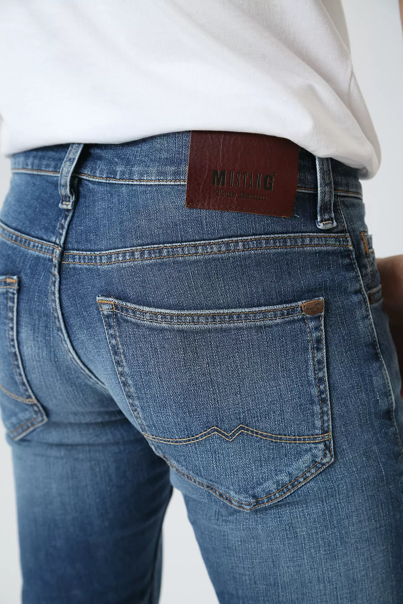 3116-5111 Джинсы Mustang Голубой