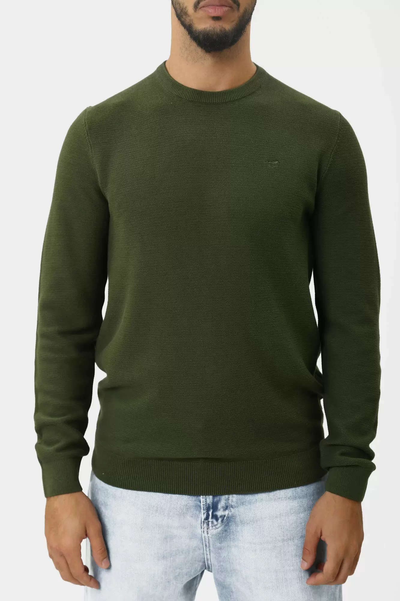 1015472 Джемпер Mustang Зеленый