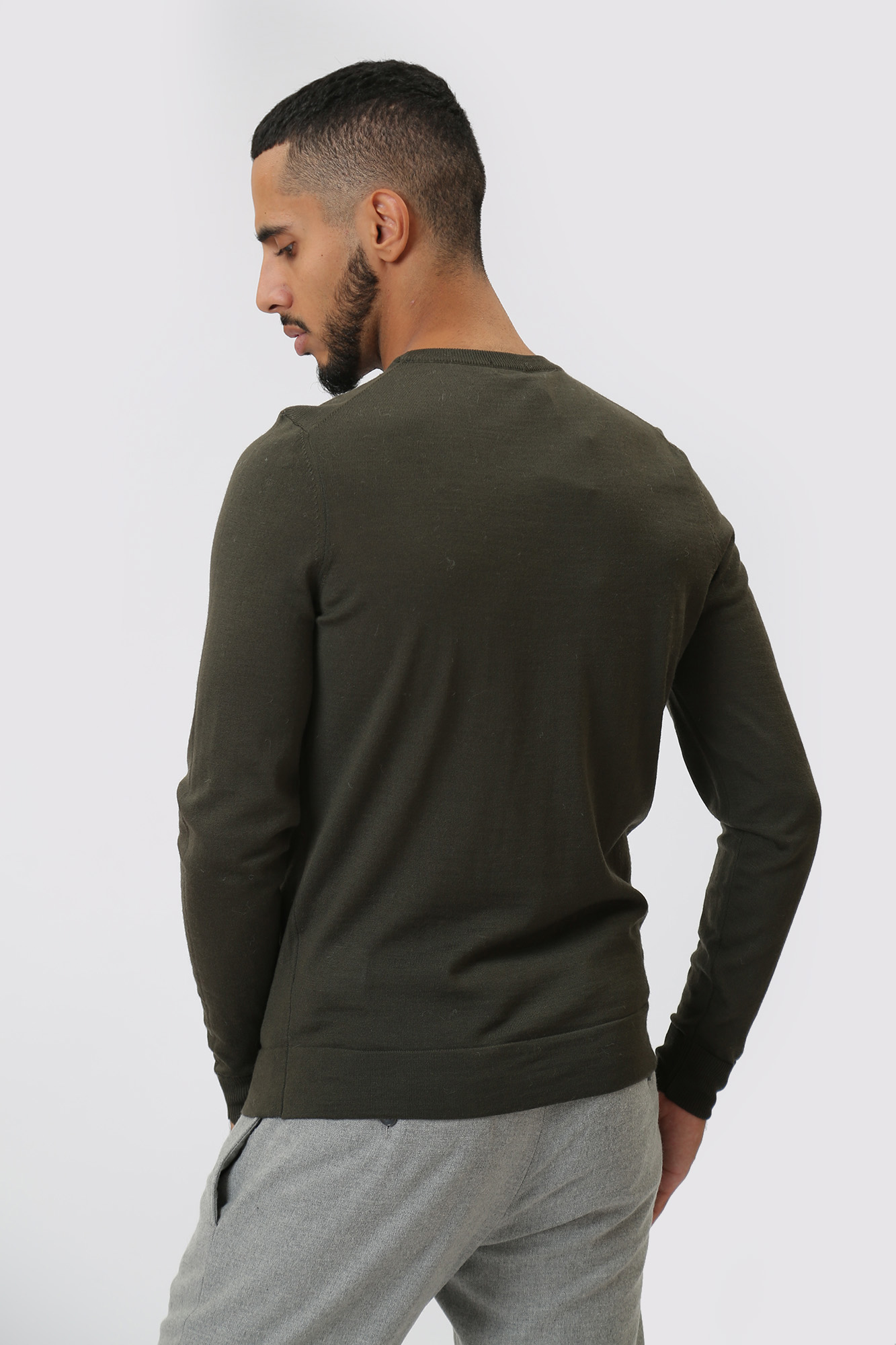 30032740_10012097 Джемпер Strellson Зеленый