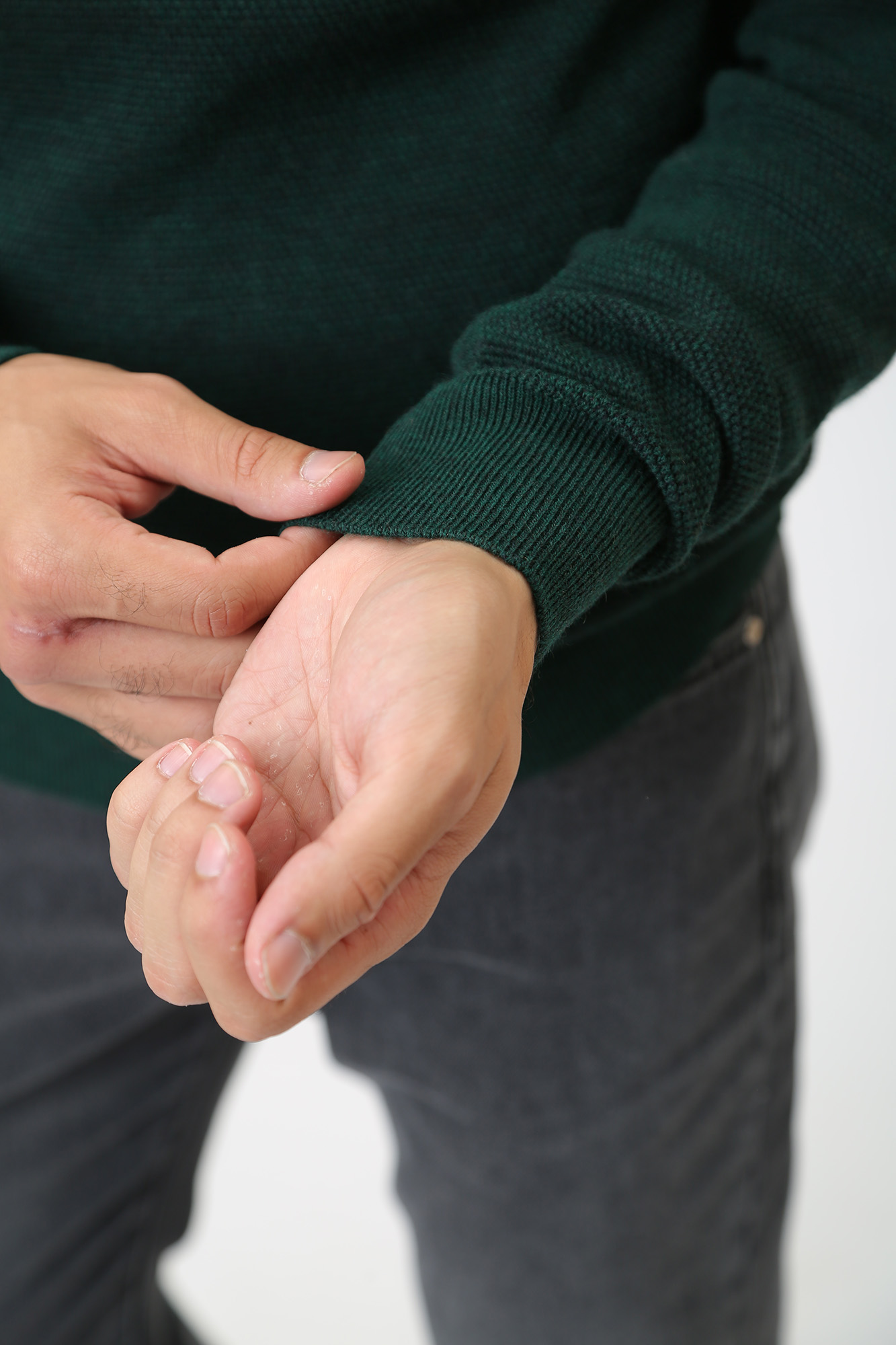 52M00727-0F000820 Джемпер Trussardi Зеленый