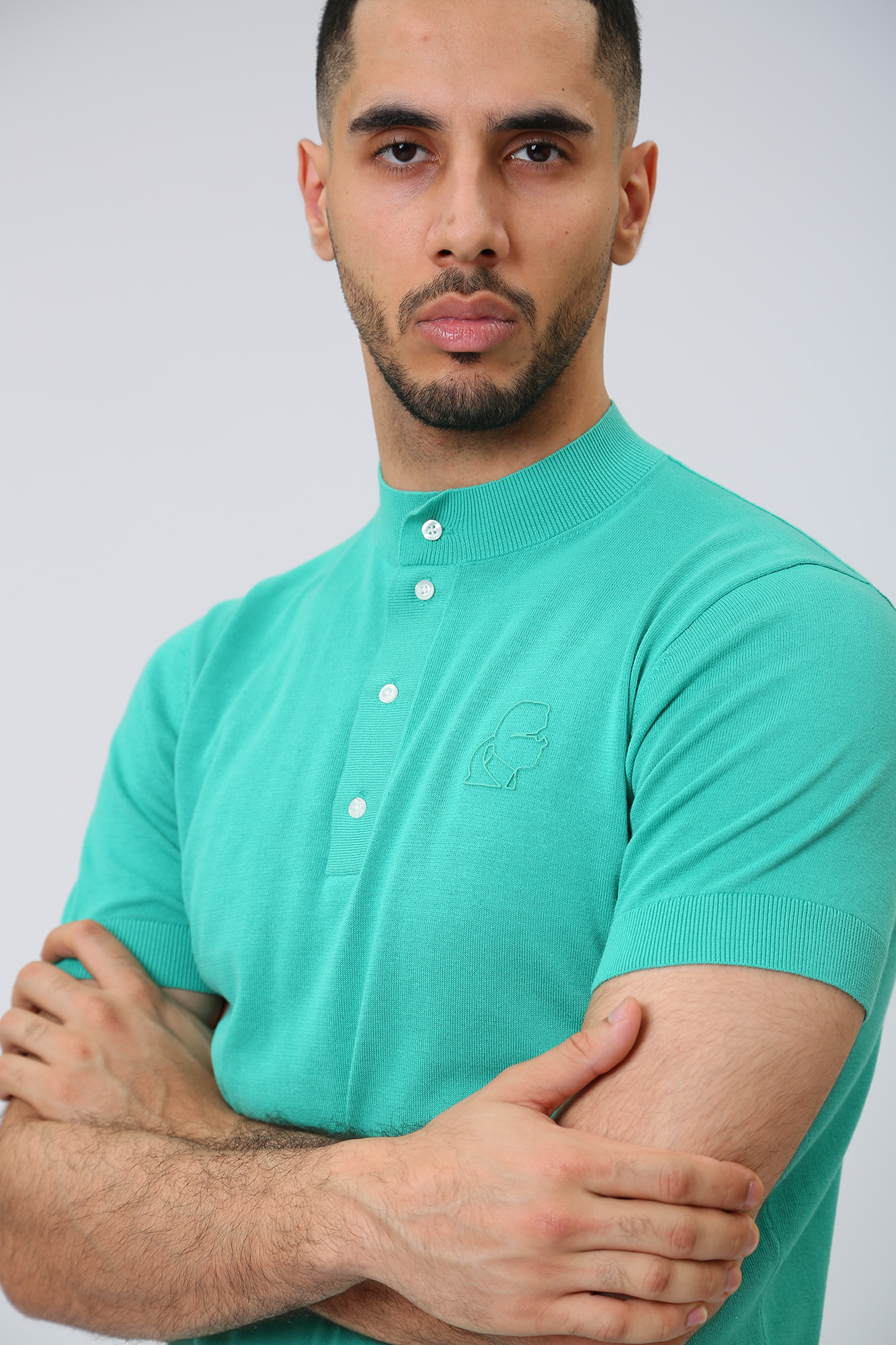 532301_655011 Футболка Karl Lagerfeld Зеленый