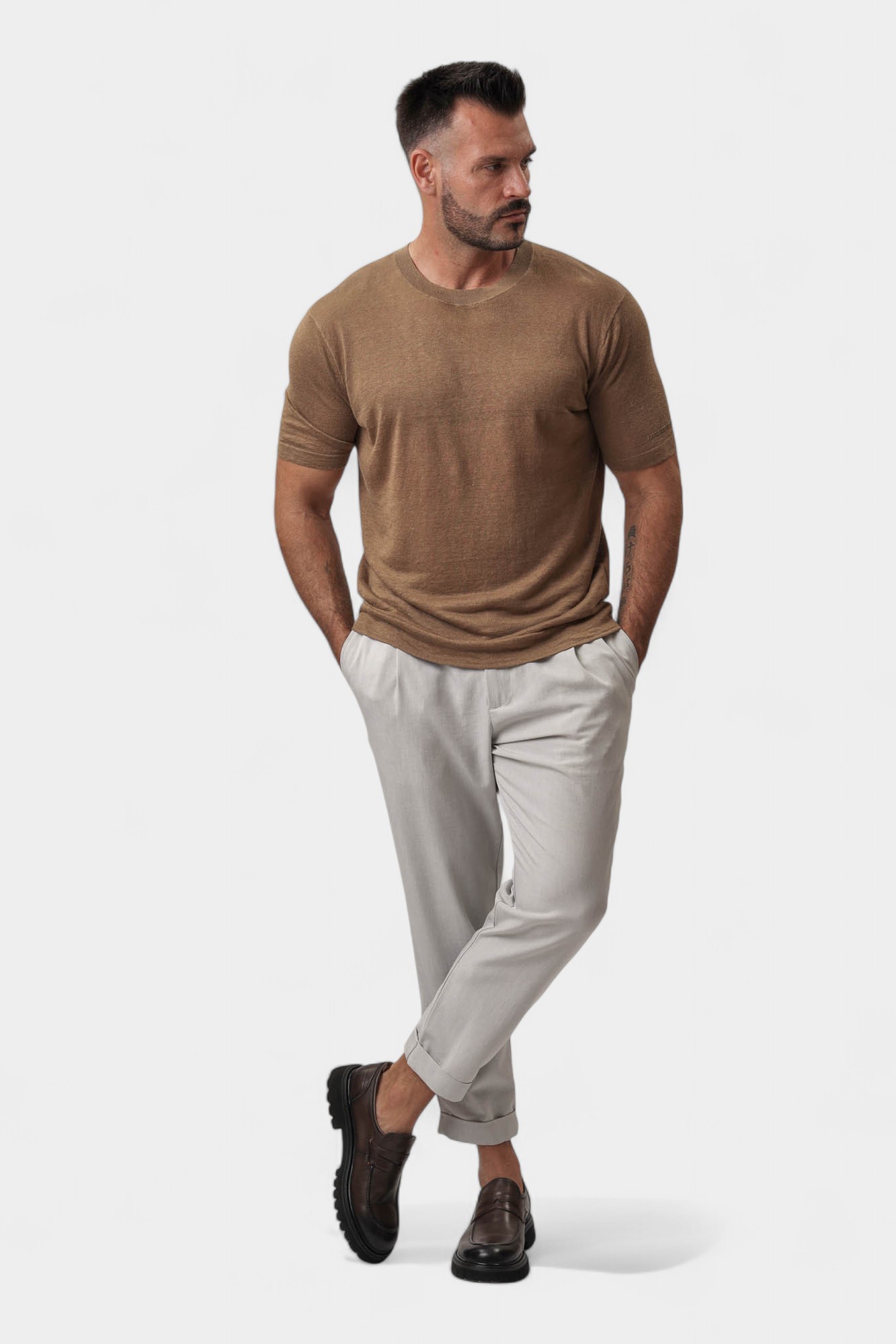 552305_655013 Футболка трикотажная Karl Lagerfeld Коричневый