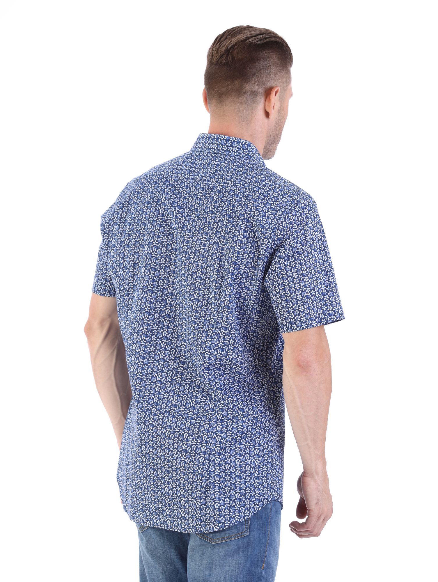 30014461_10006754 Сорочка Strellson Синий