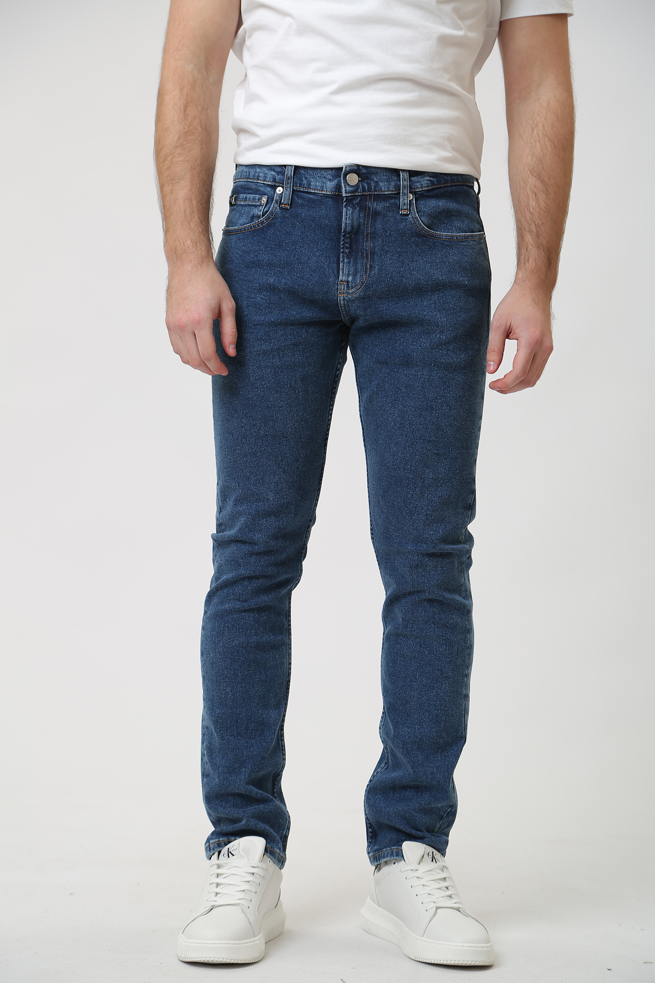 J30J324194 Джинсы SLIM  Calvin Klein Jeans Синий