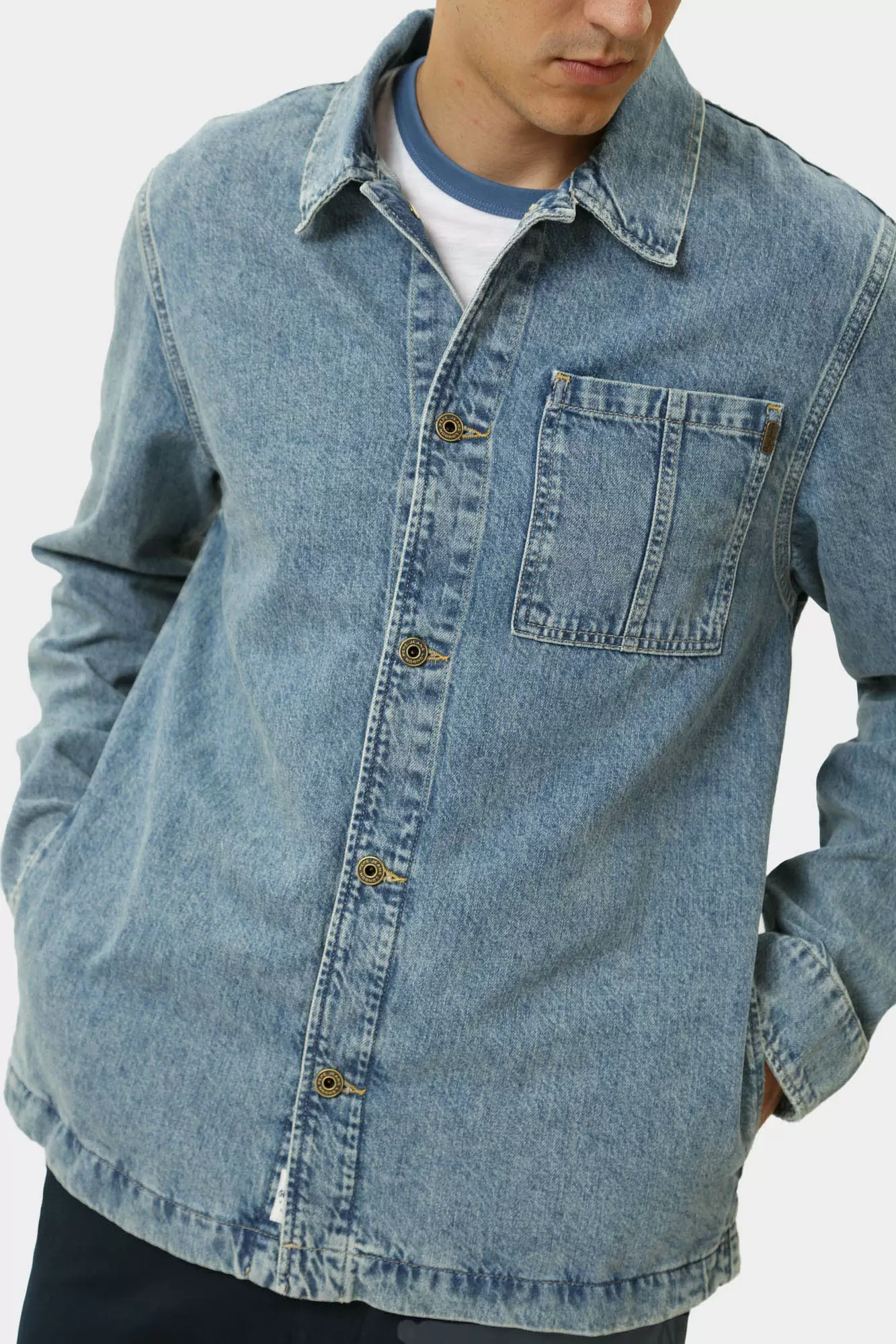 PM402994 Куртка джинсовая Pepe Jeans Голубой