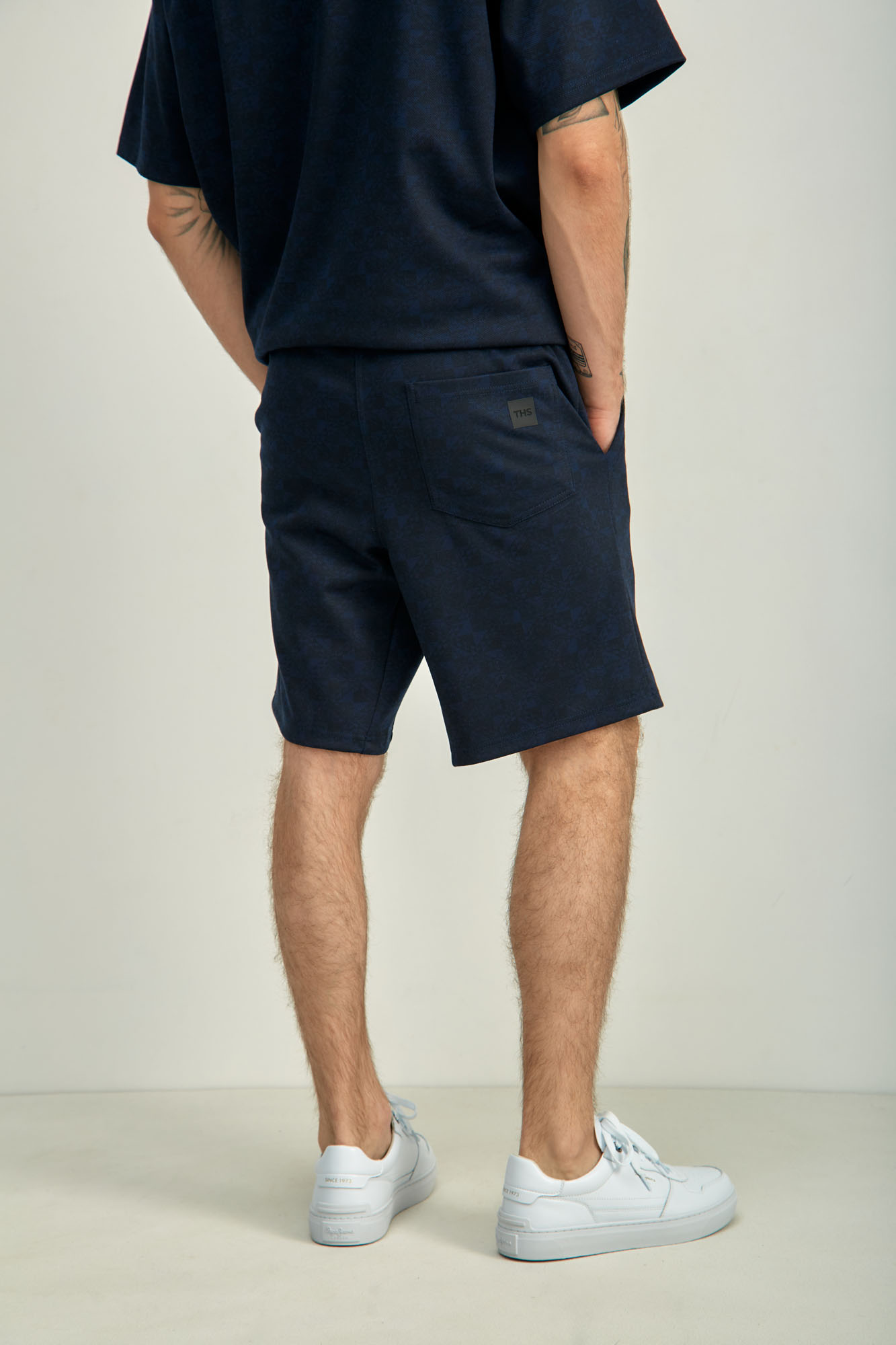 M-241-P-20-1050 Шорты спортивные The Hills Синий