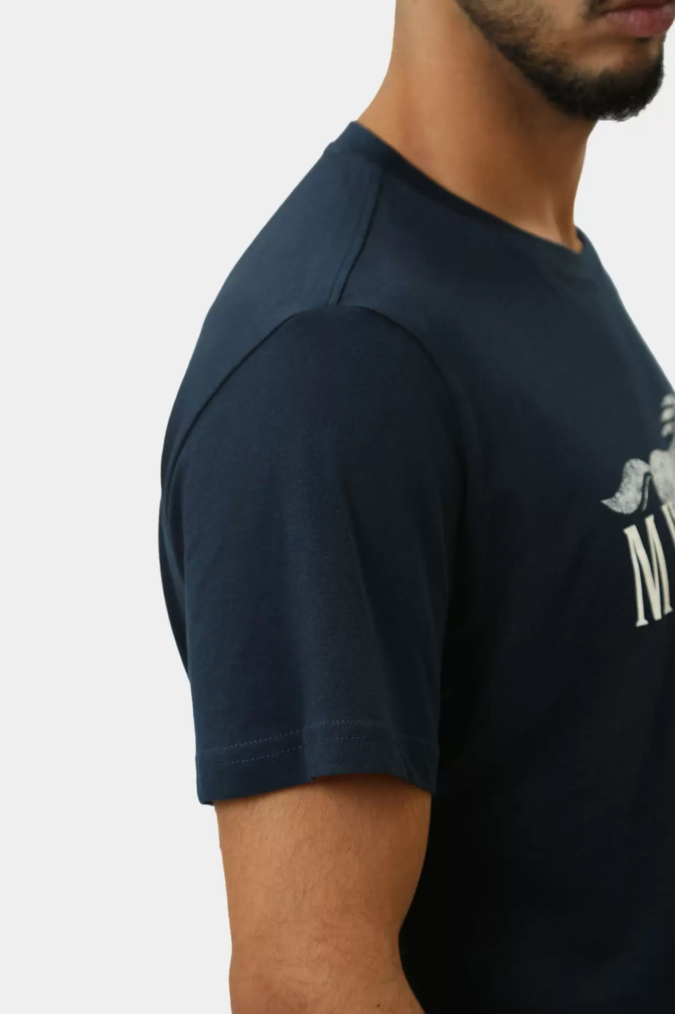 1015652 Футболка Mustang Синий