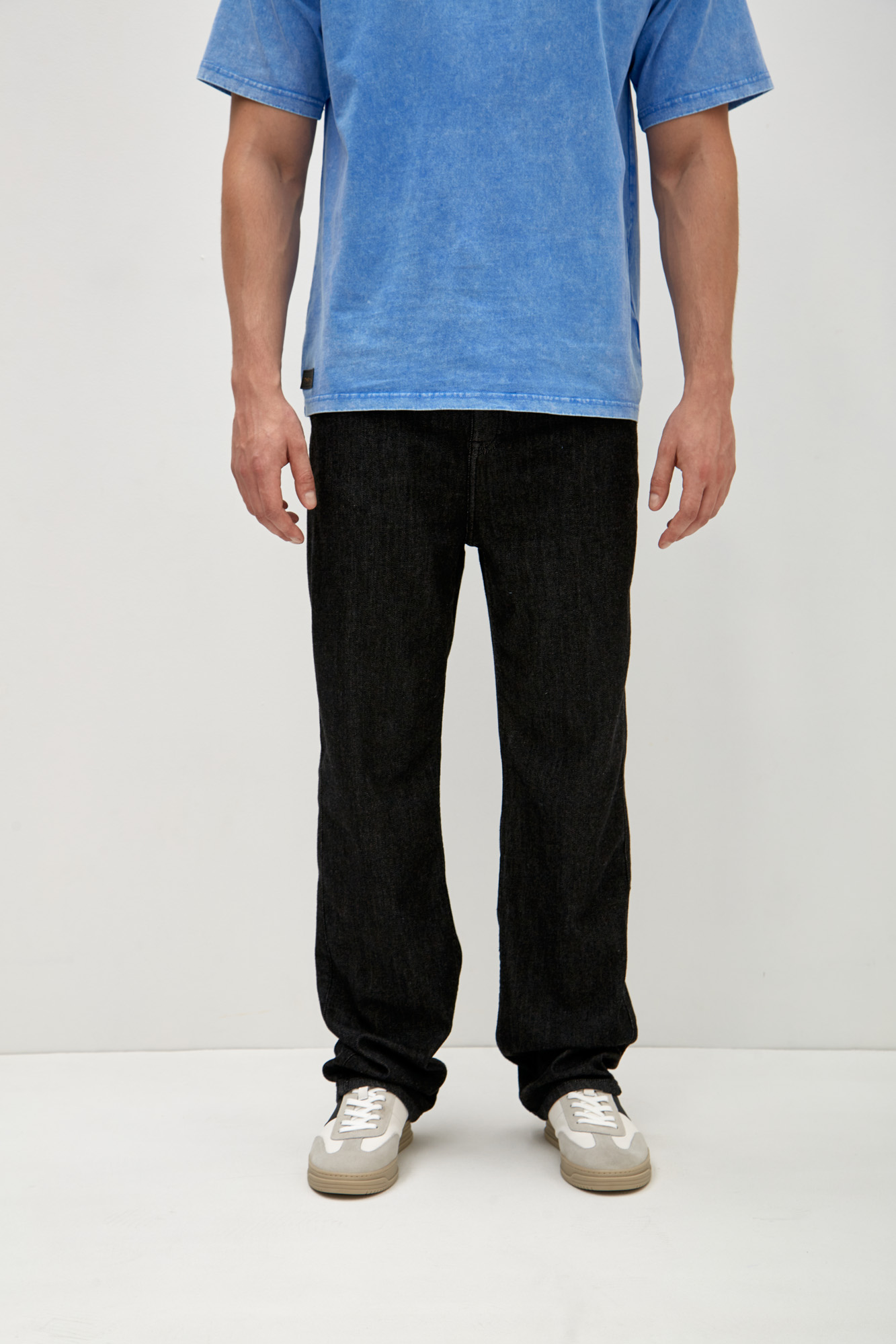 M-241-TK-56-1043 Брюки джинсовые The Hills Черный