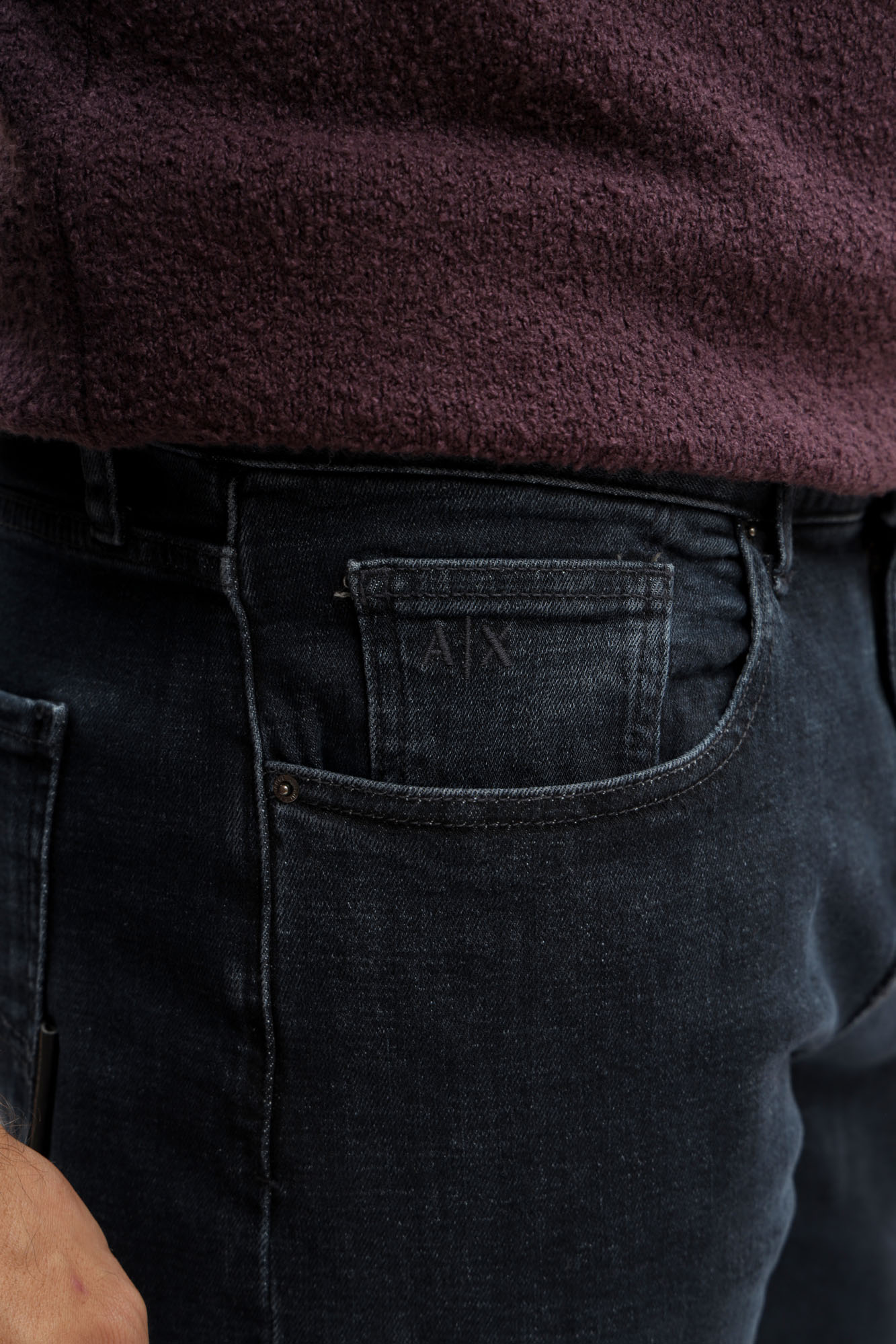 XM000049_AF18813 Джинсы Armani Exchange Голубой