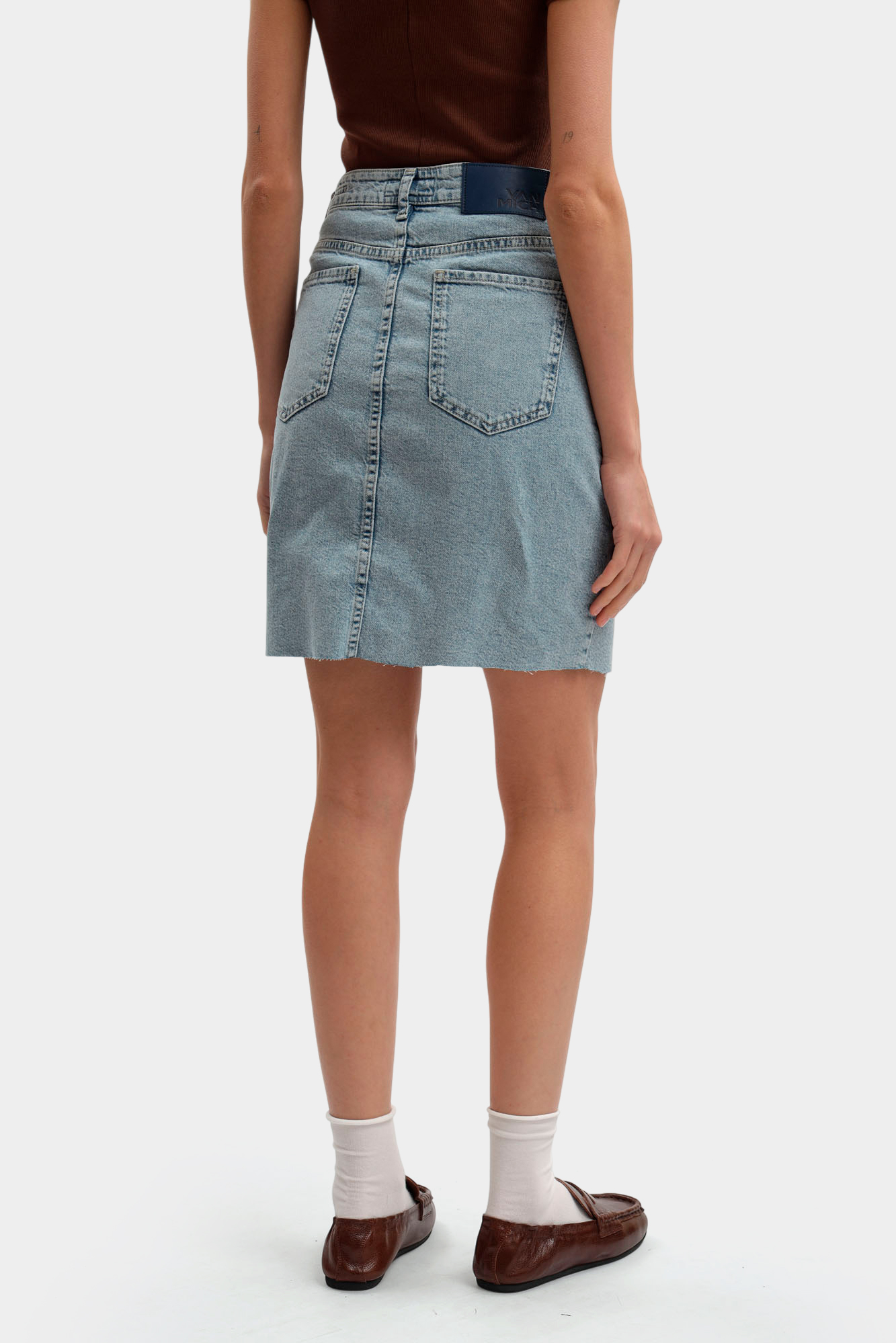 VW-OMA-33-666 юбка джинсовая van mich 