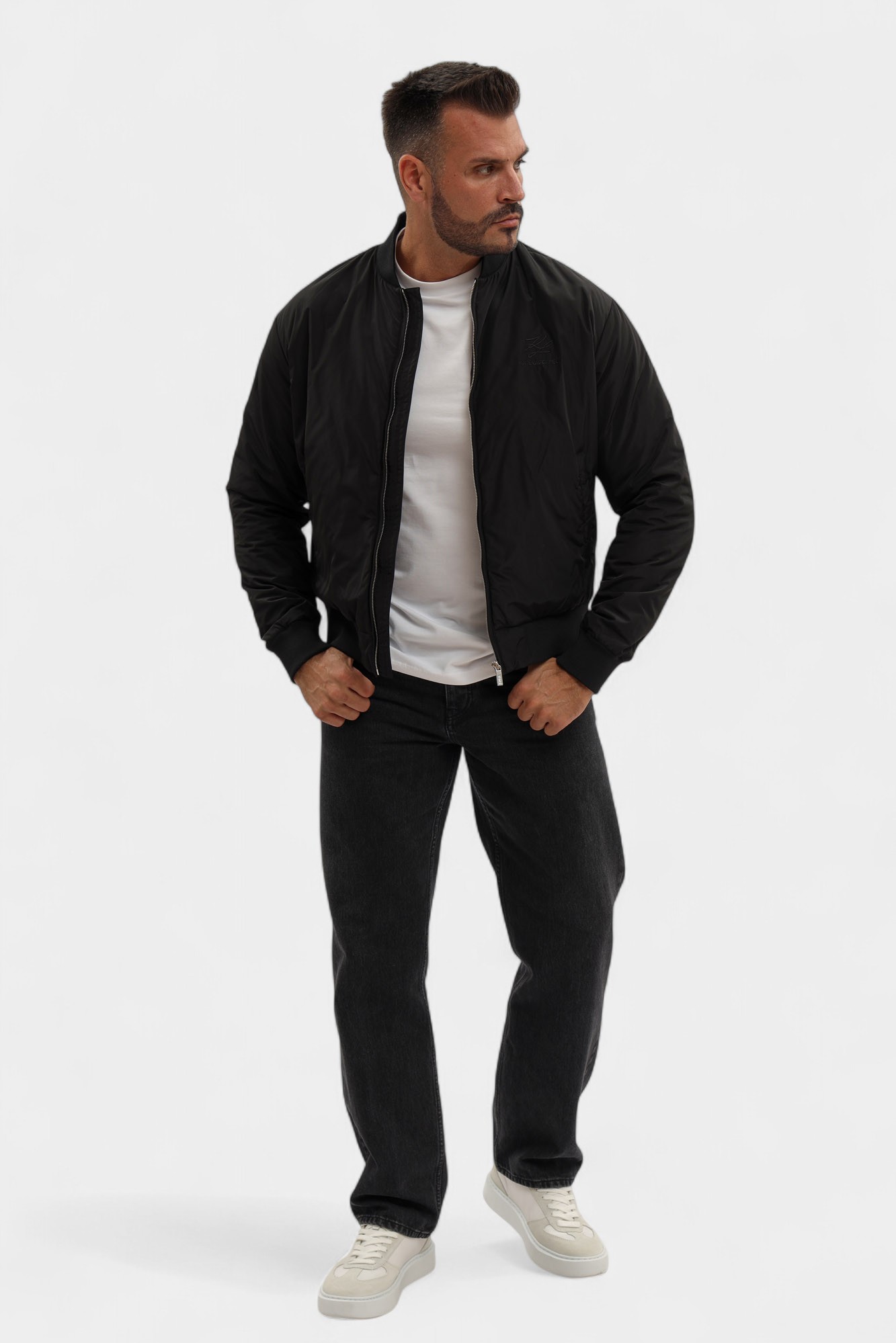 553501_505000 Бомбер Karl Lagerfeld Черный