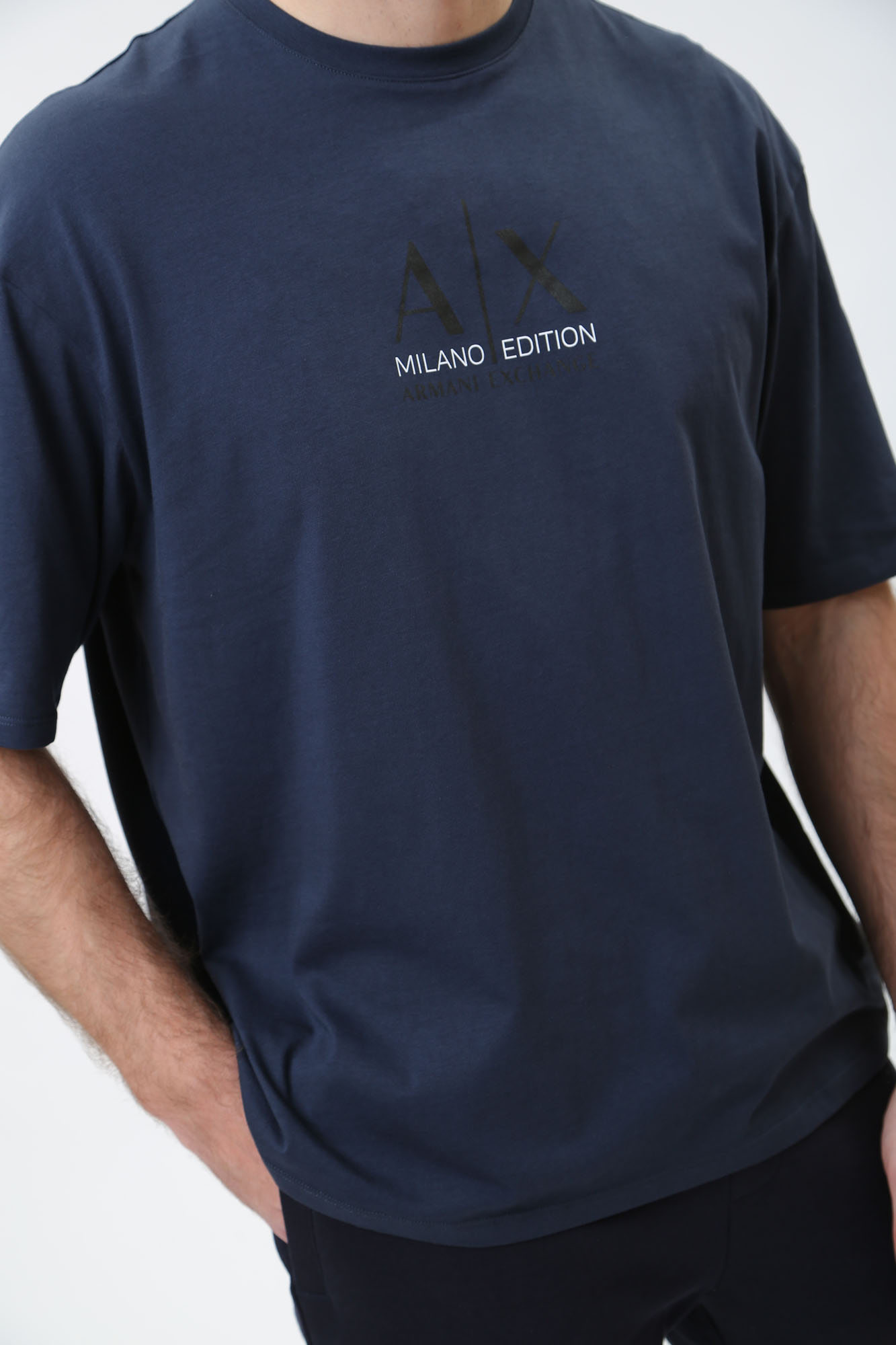 3DZTAB_ZJ3VZ Футболка Armani Exchange Синий