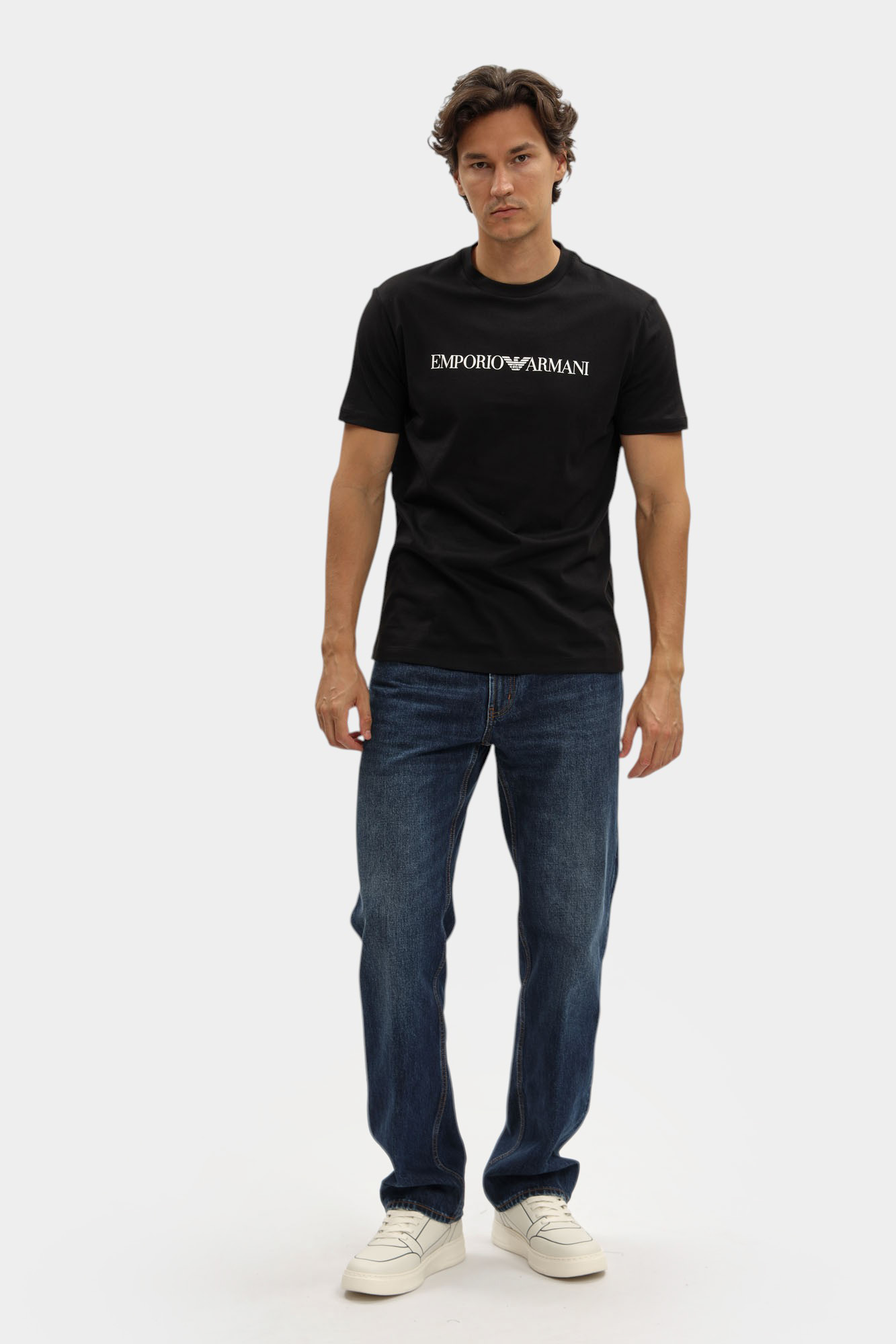 8N1TN5_1JPZZ Футболка Emporio Armani Черный