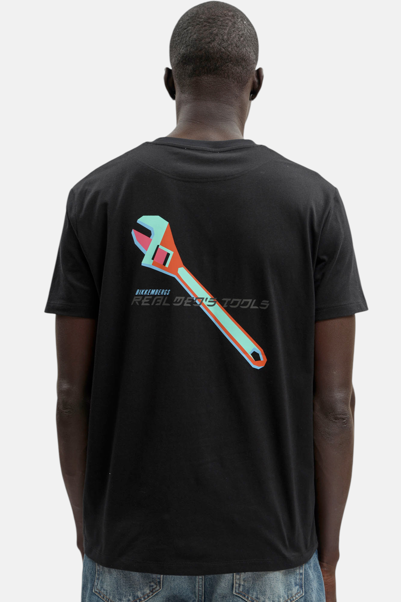 BMT1587 Футболка Bikkembergs Черный