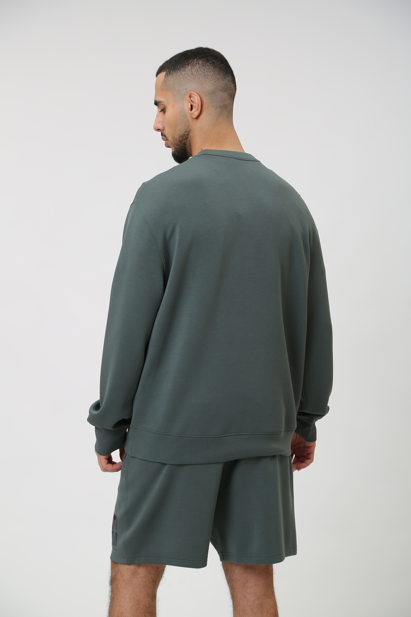 3DZMJE_ZJZDZ Свитшот Armani Exchange Зеленый