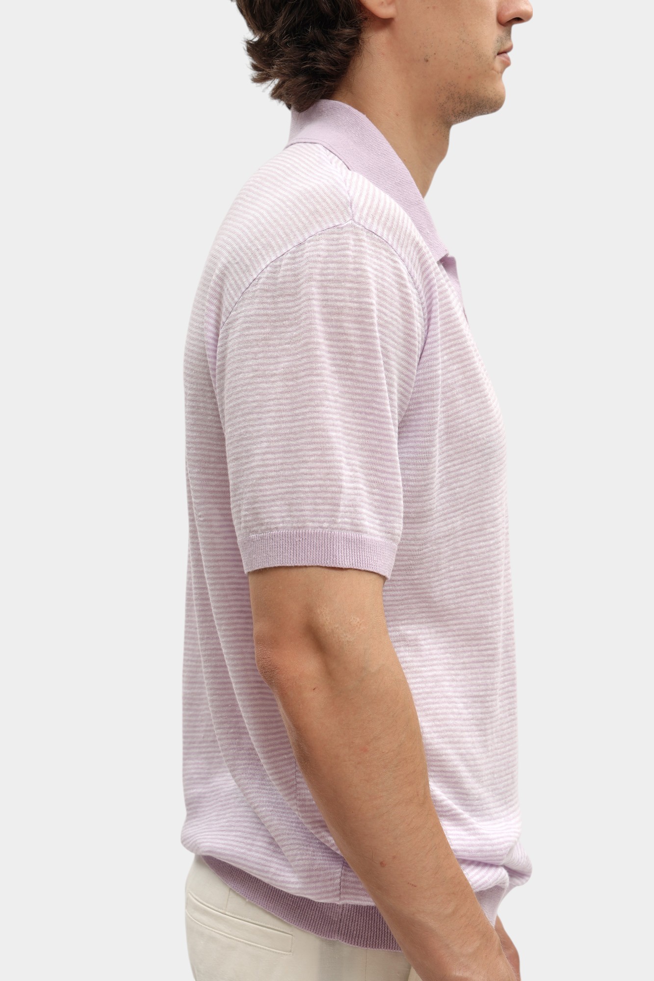 542305_655033 Поло с коротким рукавом Karl Lagerfeld Розовый