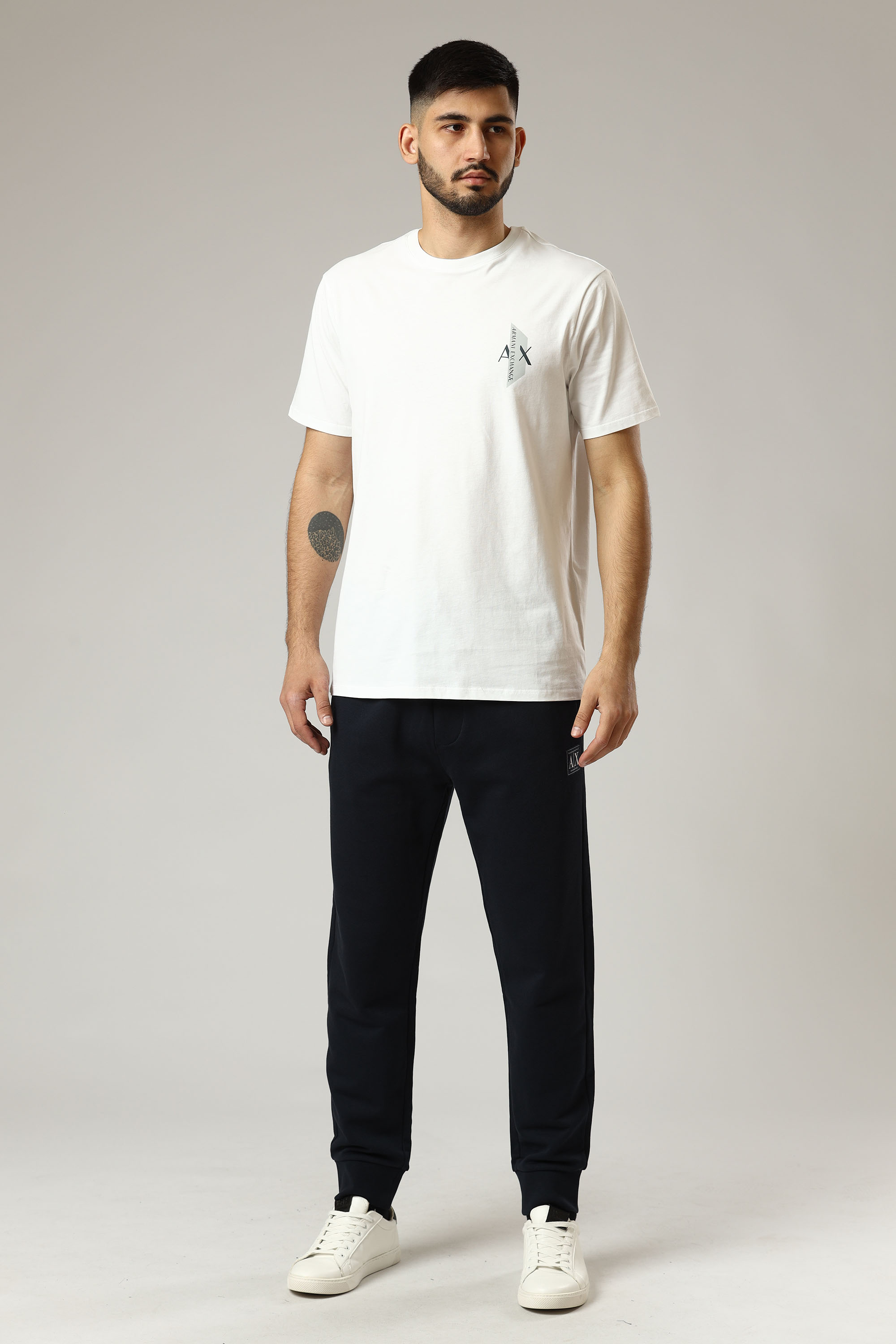 3LZPAF_ZJFAZ Брюки спортивные джоггеры Armani Exchange Синий