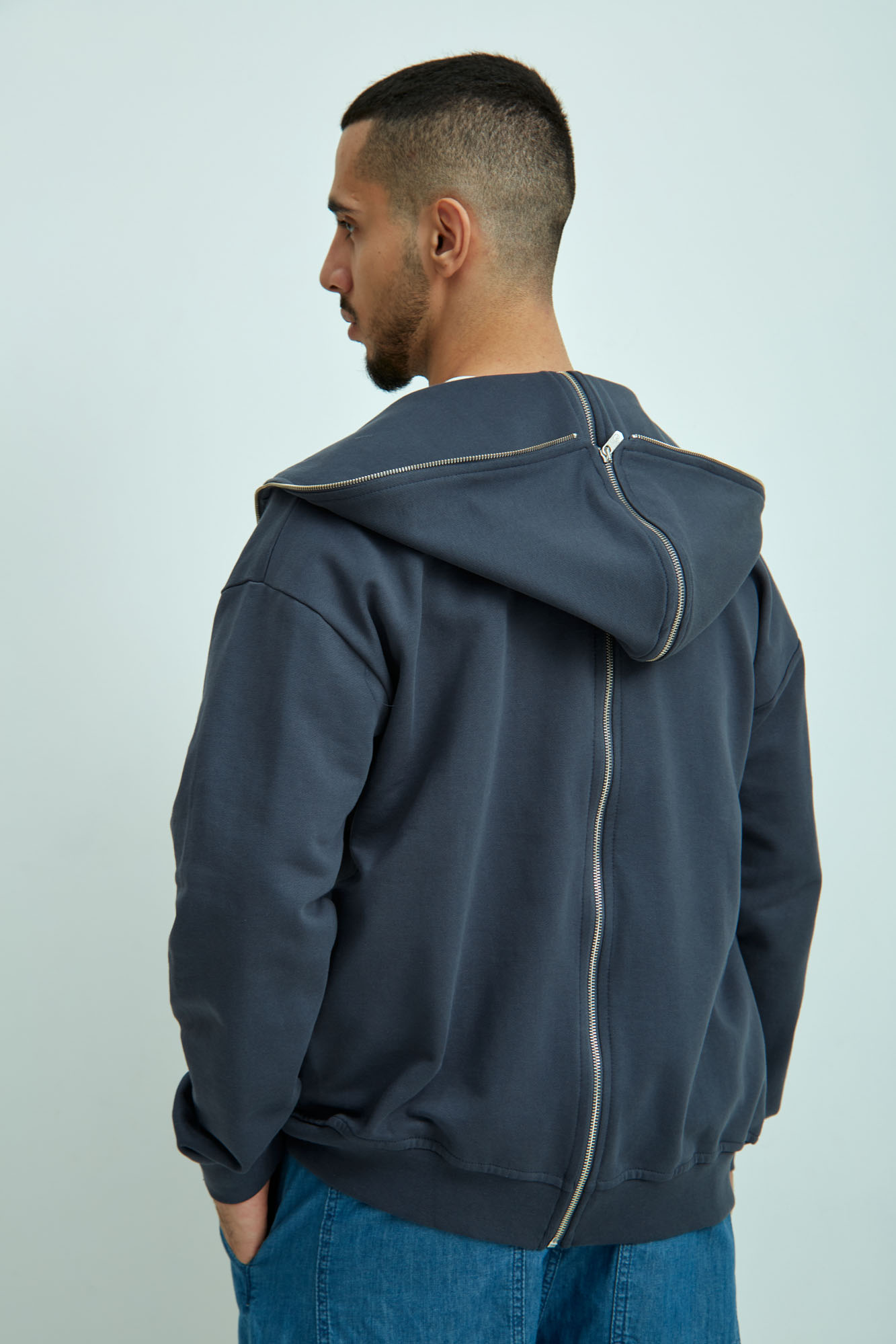 VM-ERK-20-040 Толстовка с капюшоном Van Mich Синий