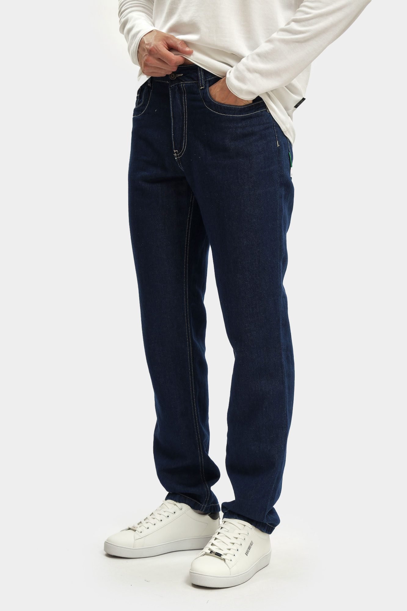 BMD0833R Брюки джинсовые Bikkembergs Синий