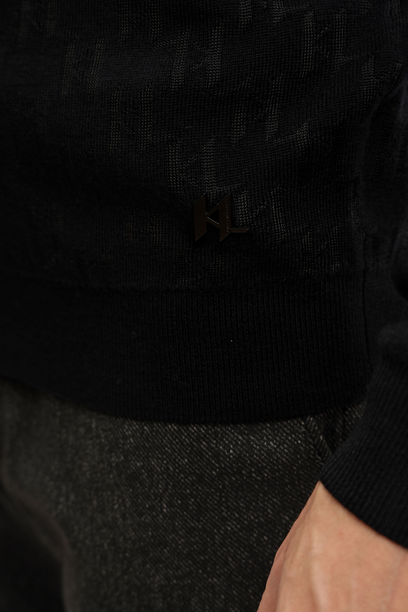 554302_655018 Джемпер Karl Lagerfeld Черный